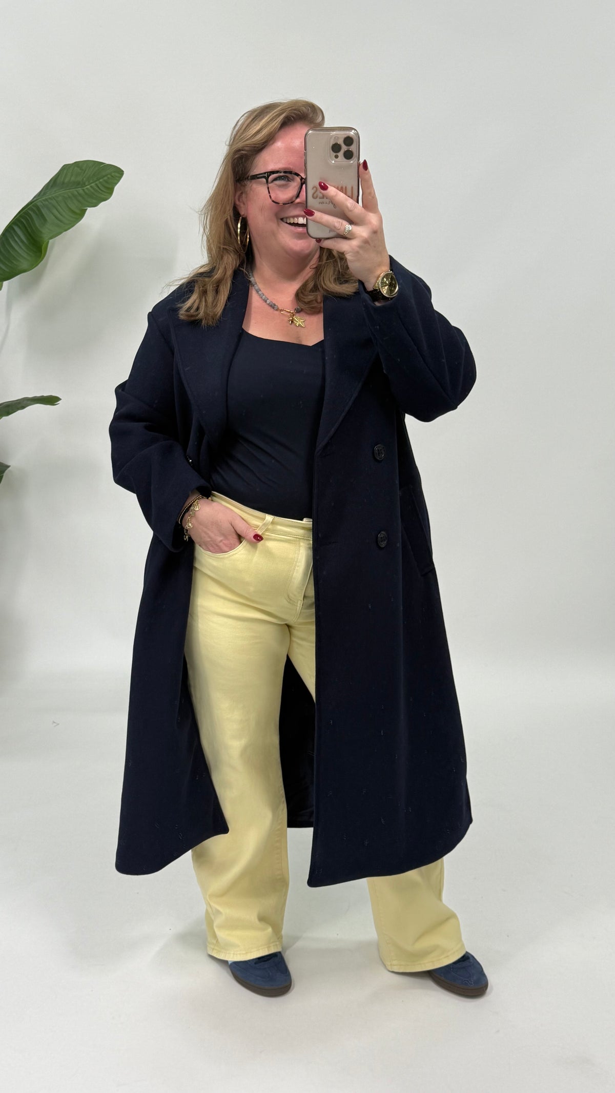 LINNIES TRENCHCOAT MARINE