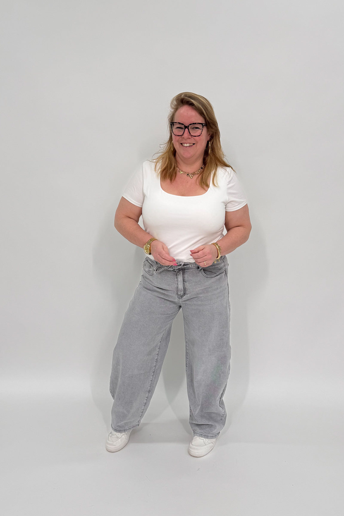 BALLON JEANS GREY - MONDAY-LWP1891