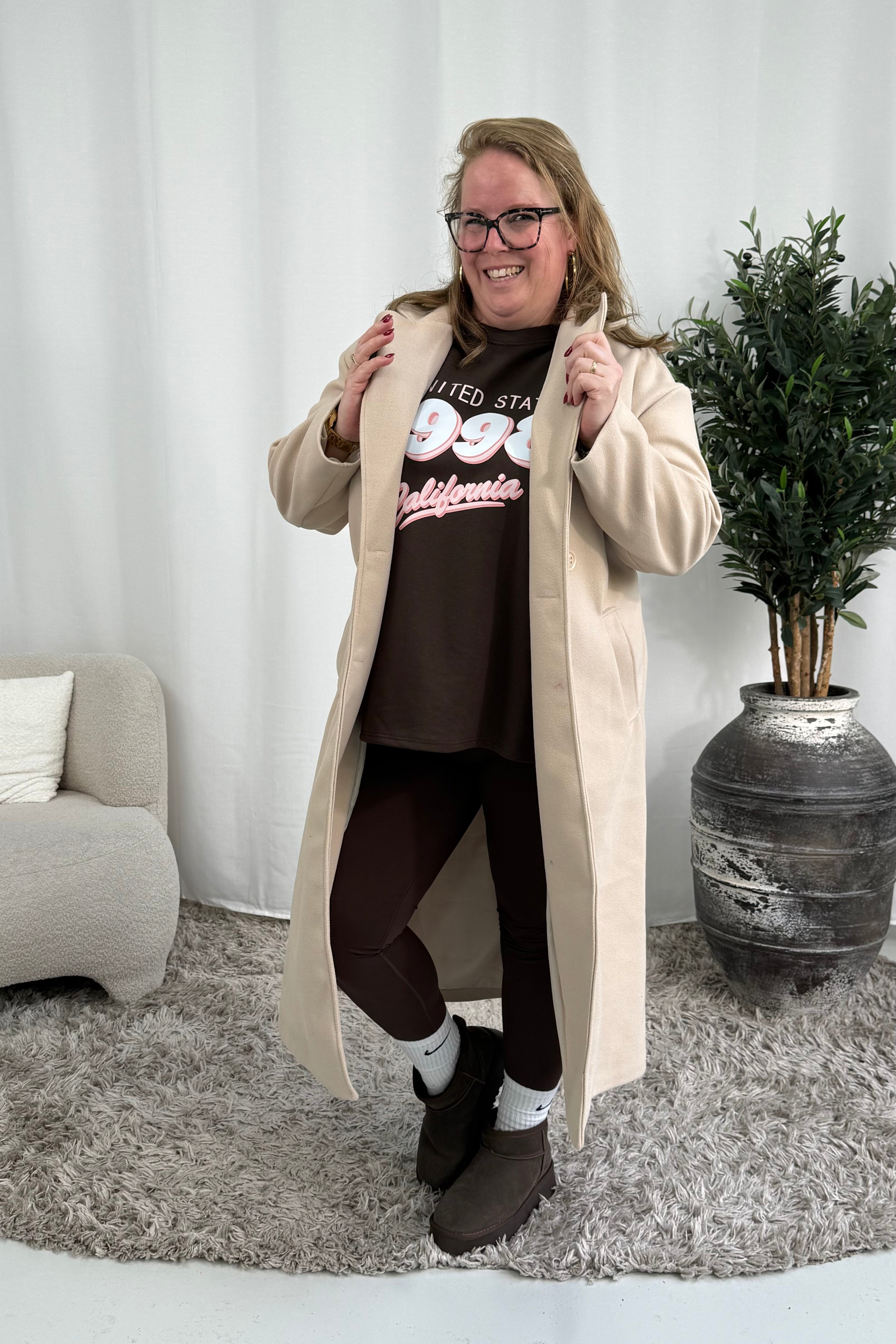 LINNIES TRENCHCOAT TAUPE