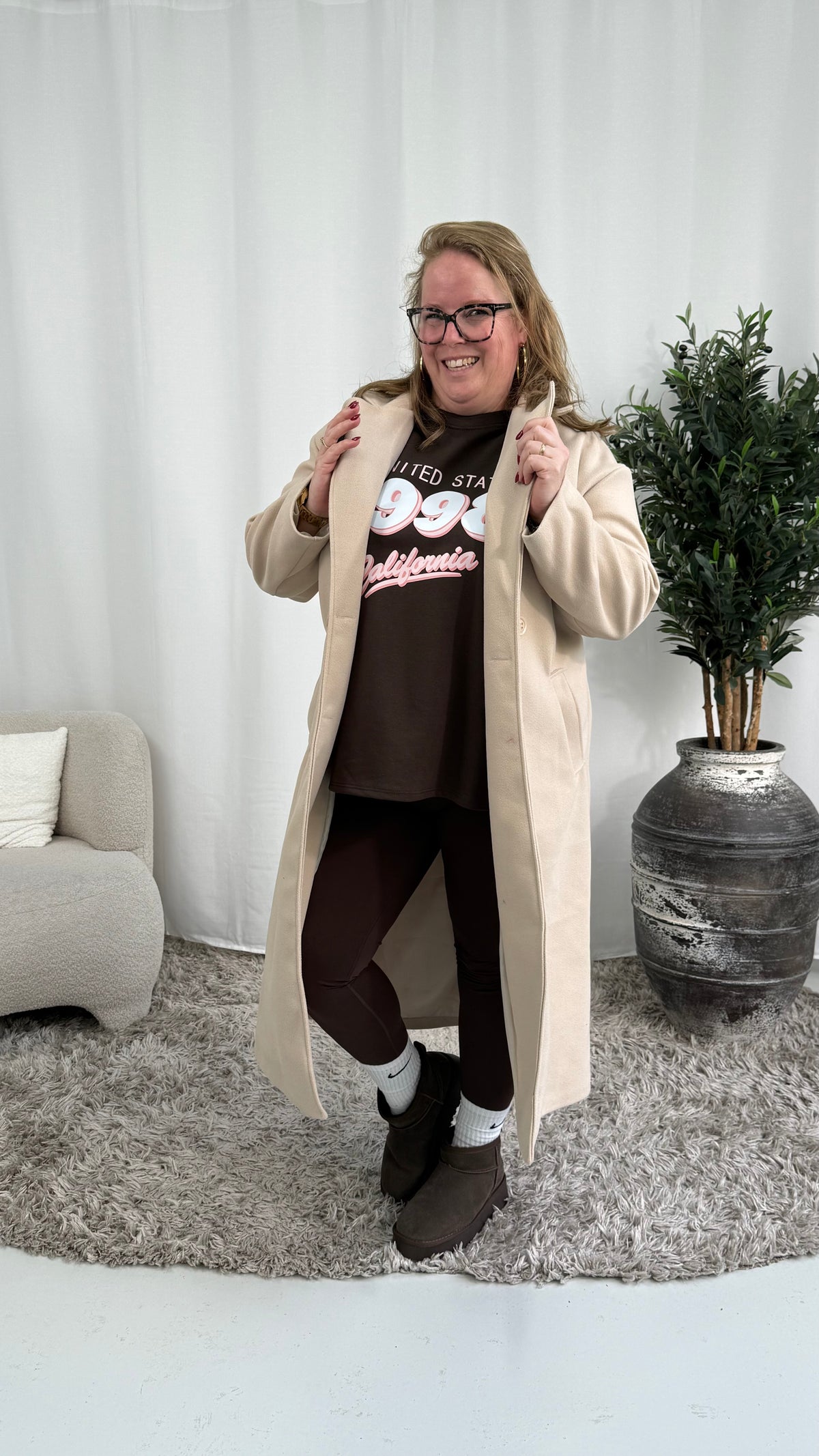 LINNIES TRENCHCOAT TAUPE