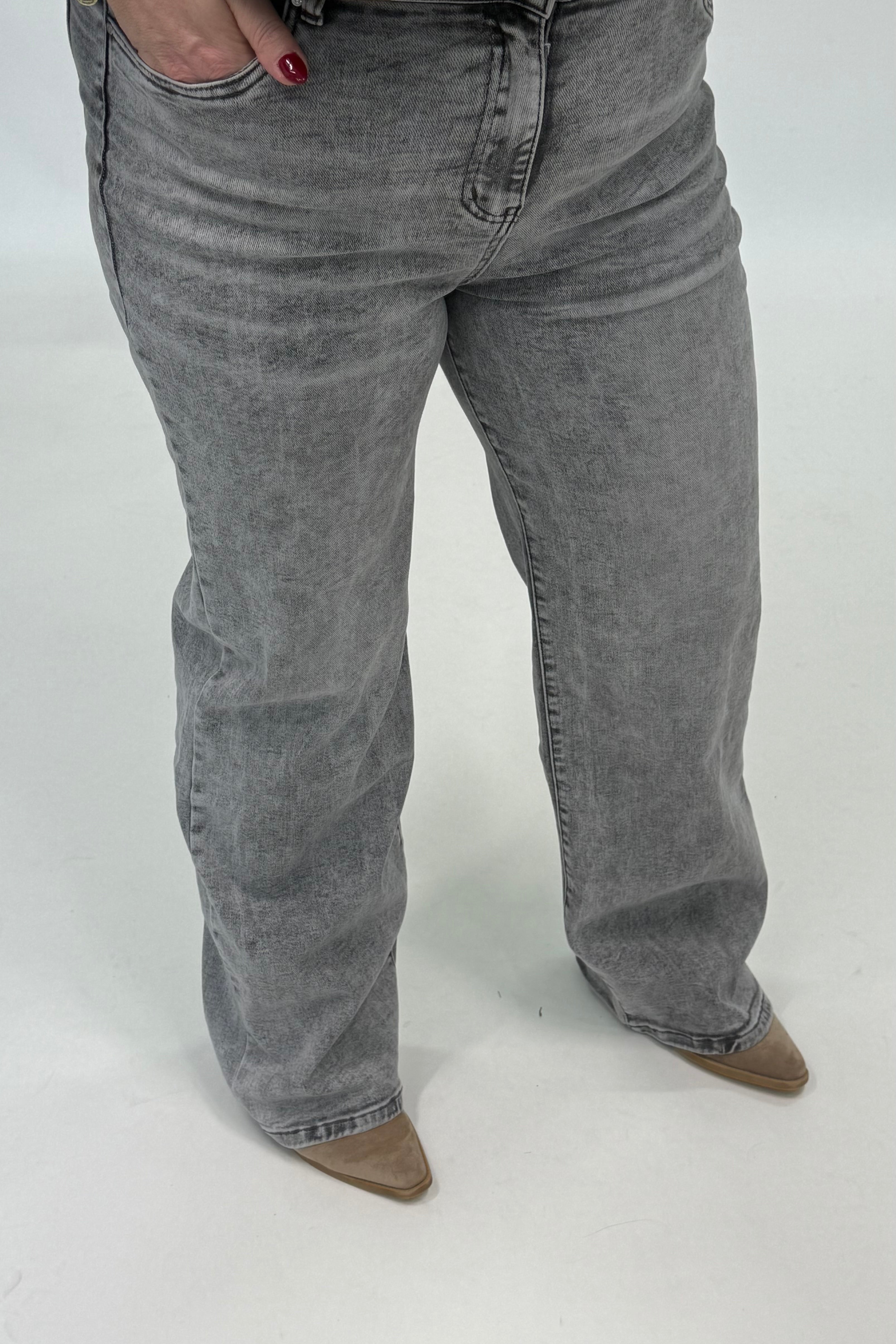 GOODIES WIDE LEG GREY