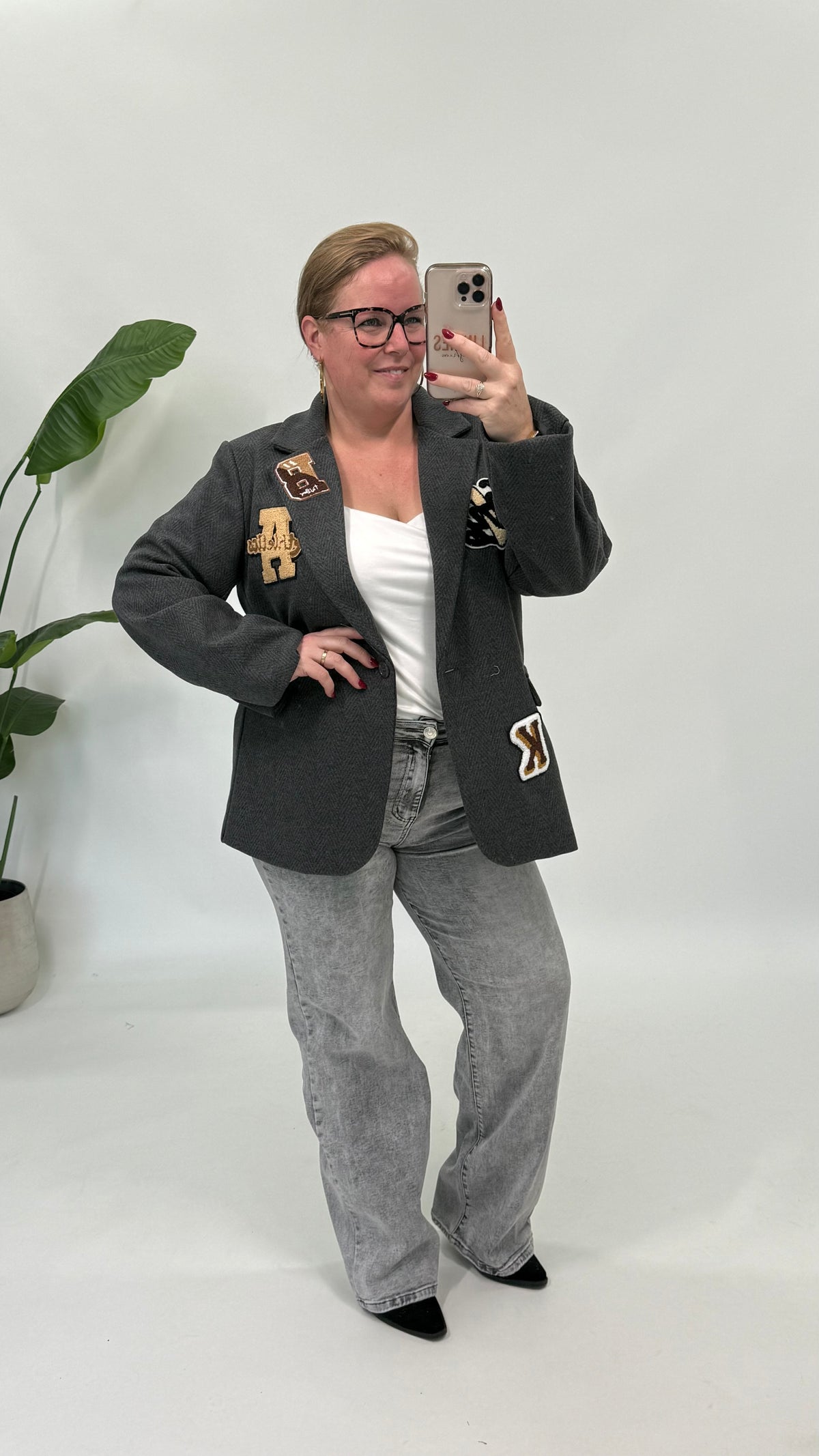 GOODIES WIDE LEG GREY