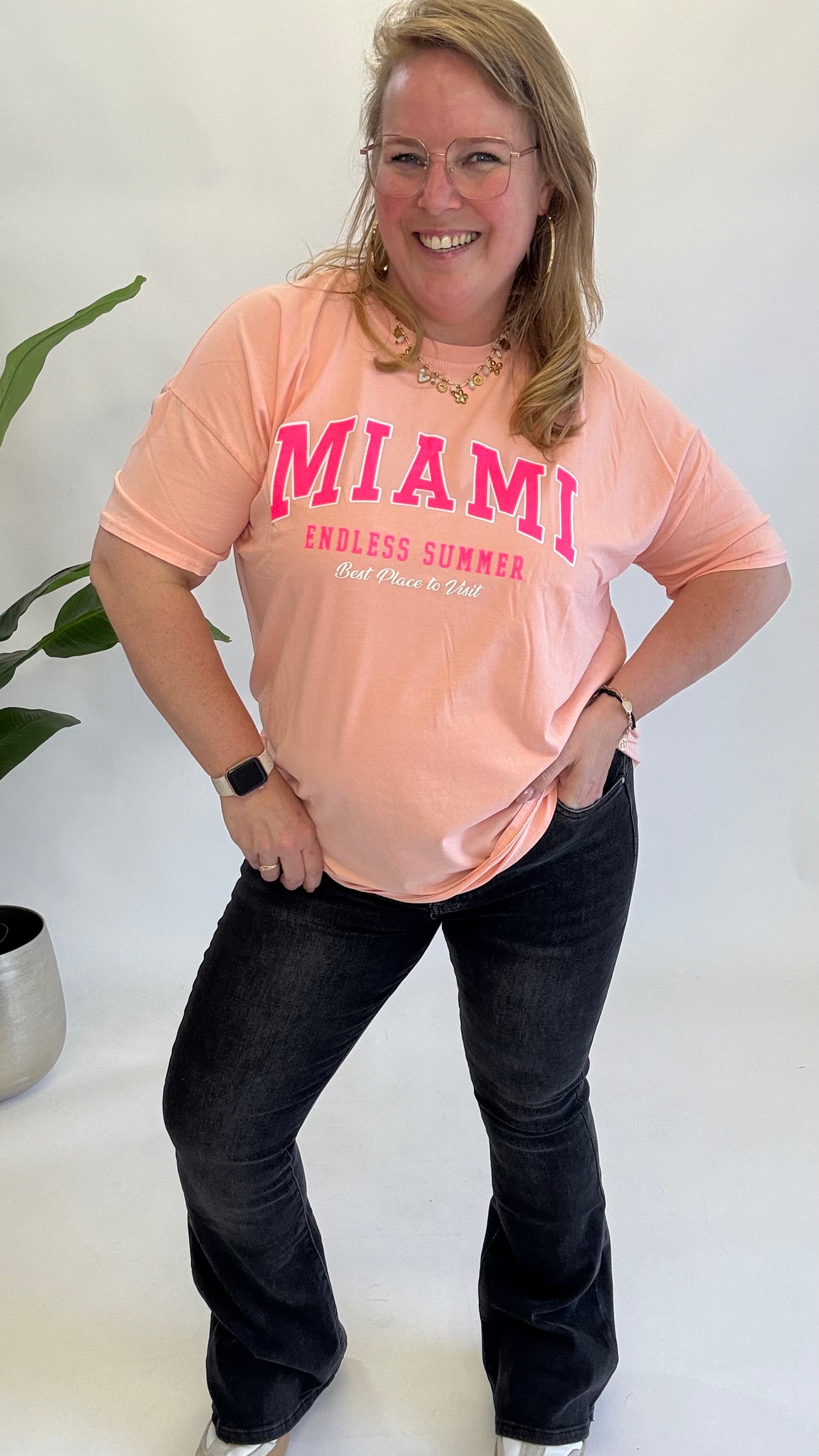 MIAMI T-SHIRT LINNIES - 1465