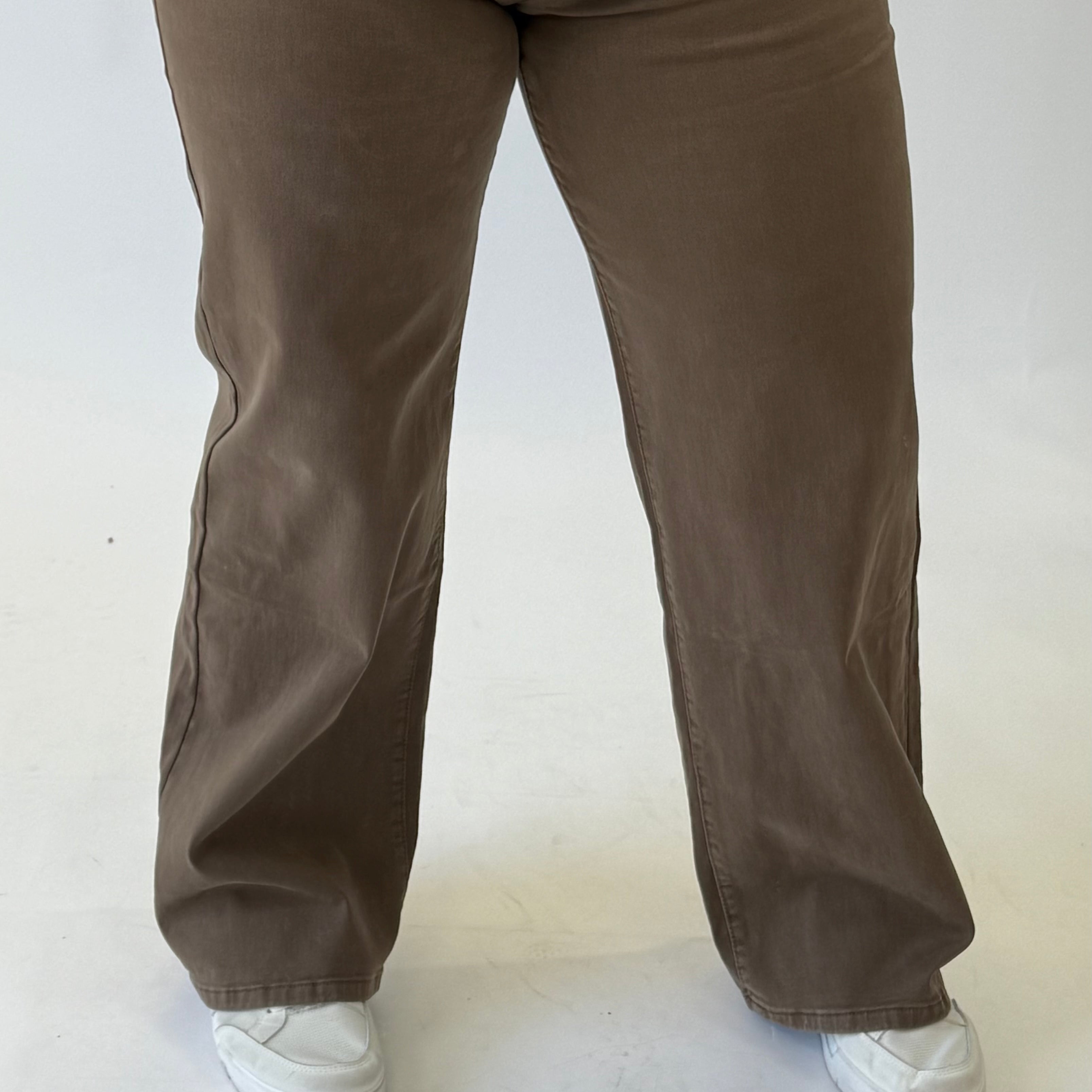 MOM WIDE LEG JEANS MERK GOODIES DJ2456 (40 bis 48) - GRAU