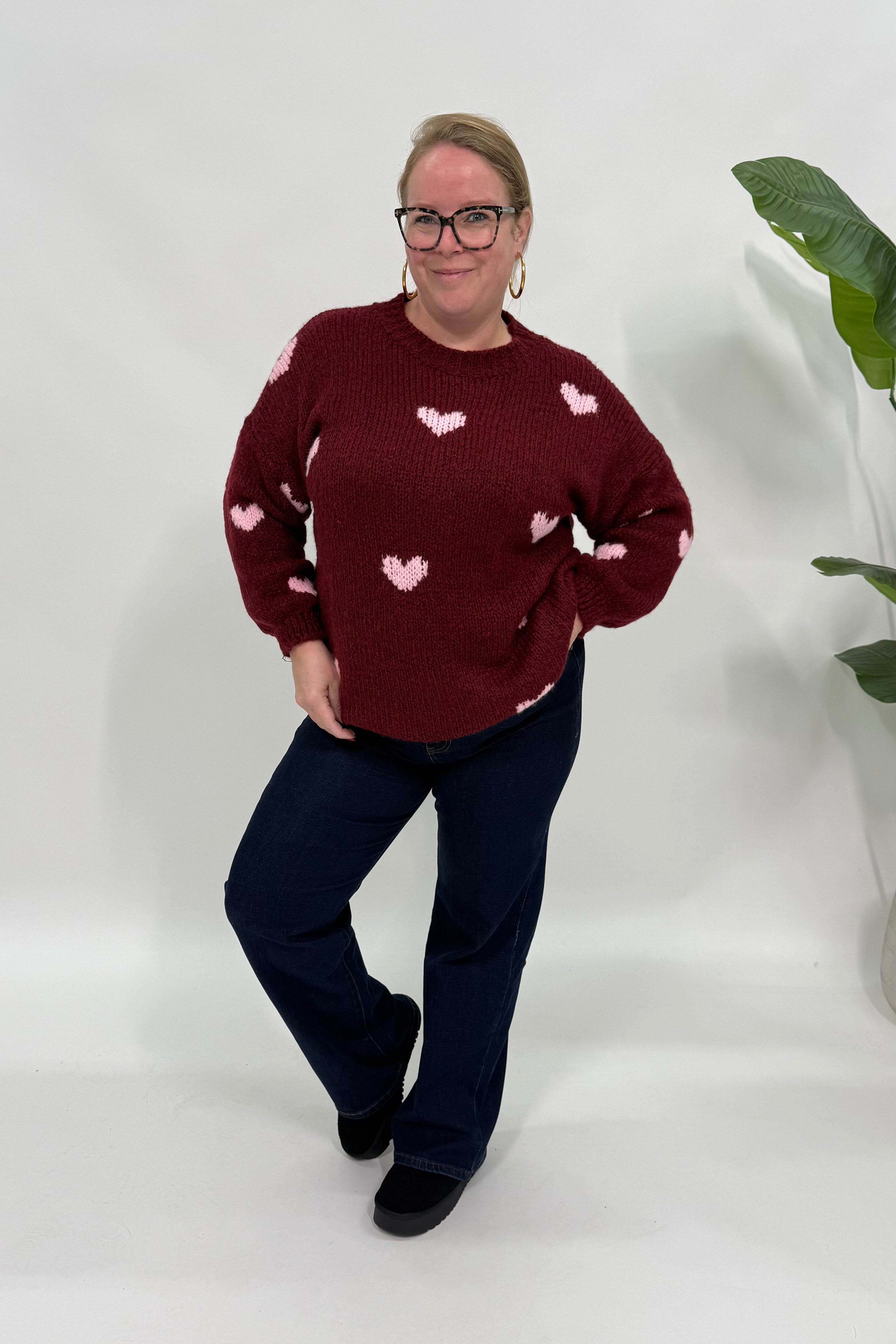 HARTJES KNIT BORDEAUX