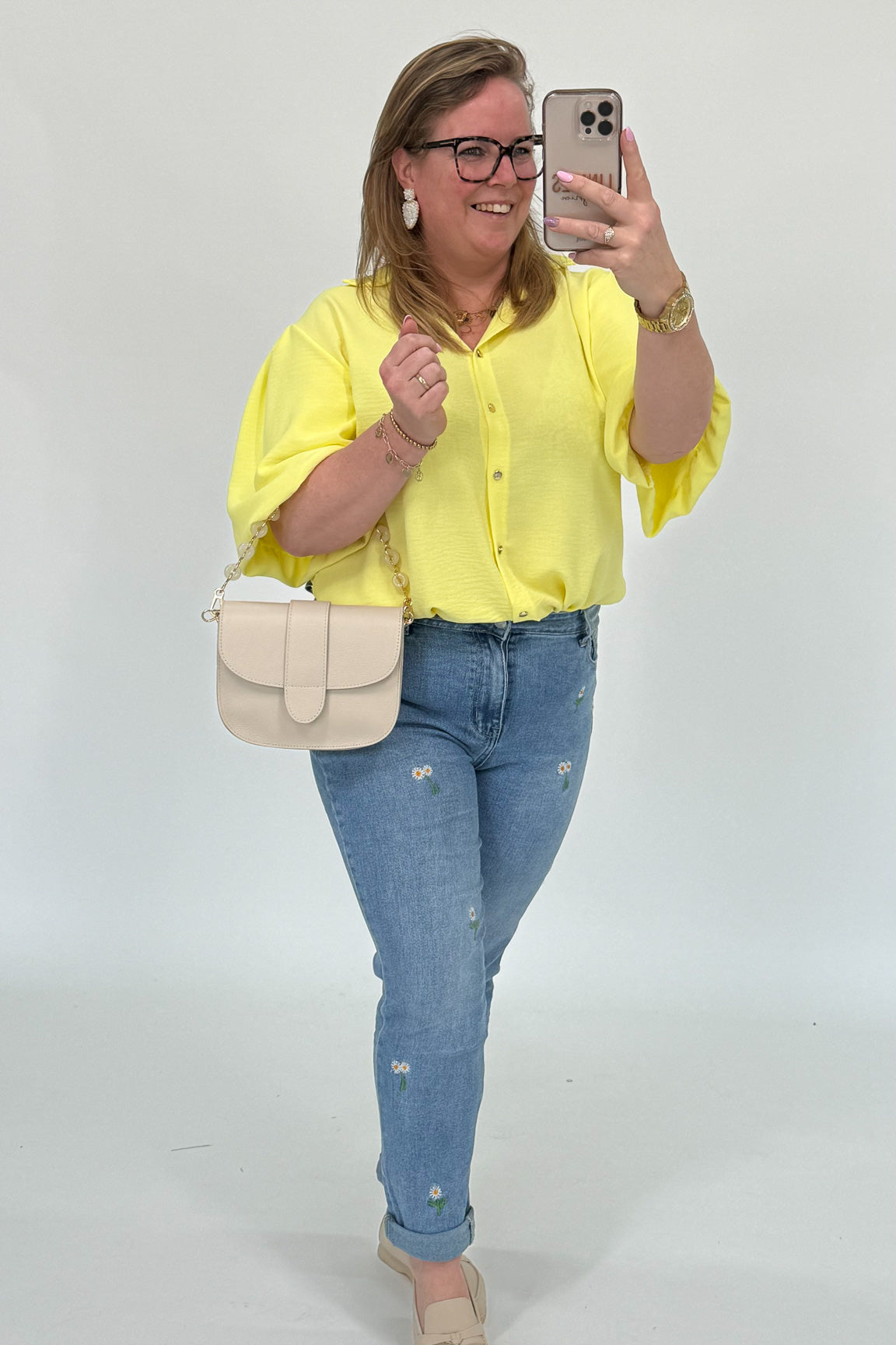 BLOUSE MET BALLON MOUW - 1984