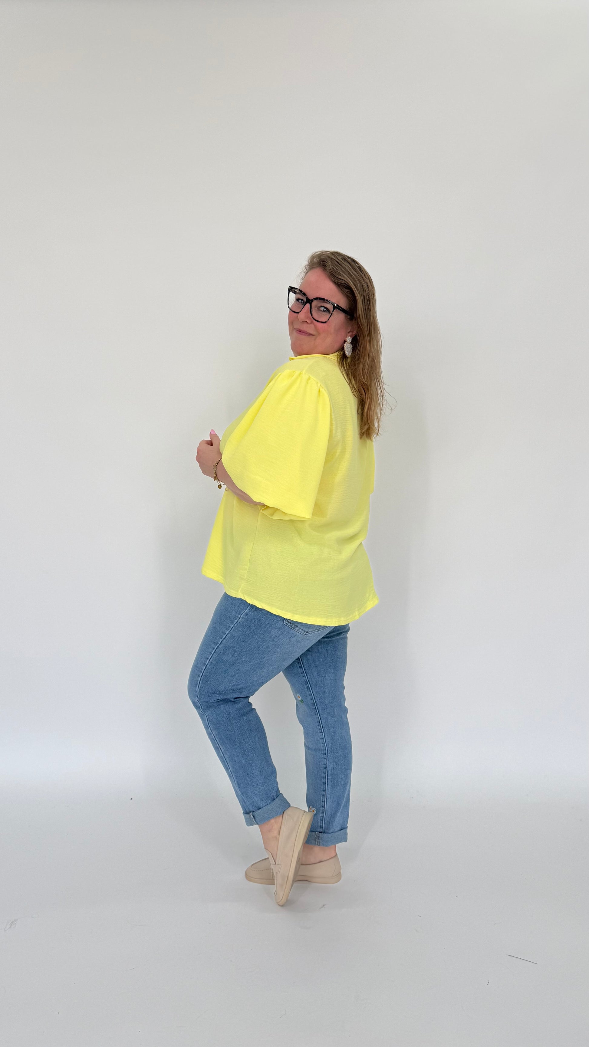 BLOUSE MET BALLON MOUW - 1984