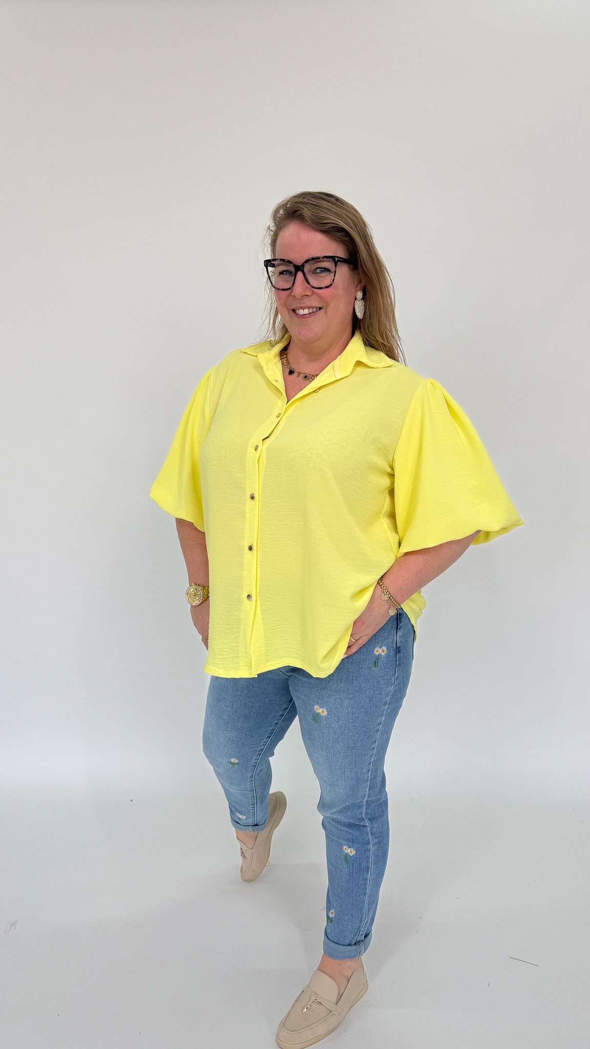 BLOUSE MET BALLON MOUW - 1984