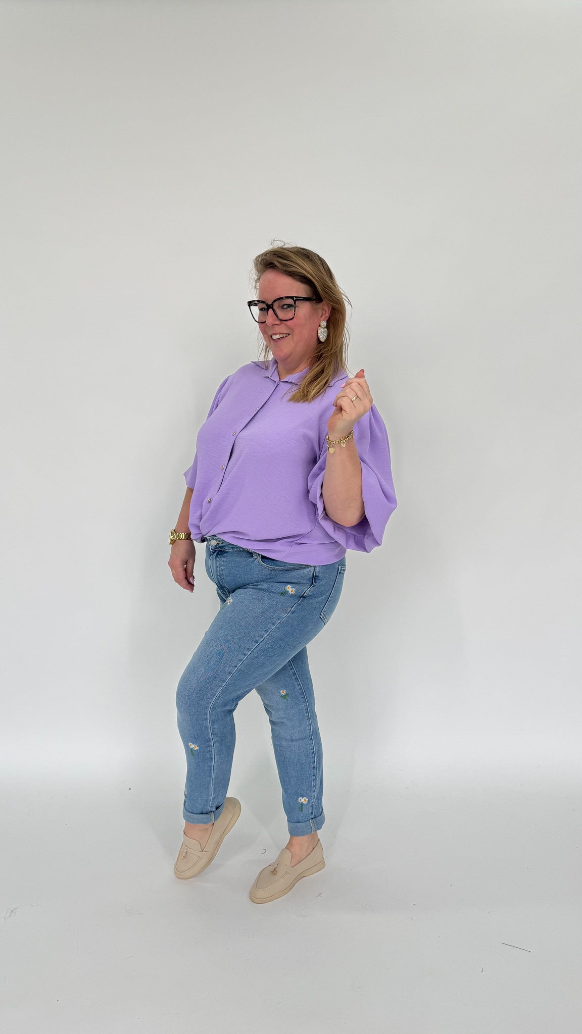 BLOUSE MET BALLON MOUW - 1984