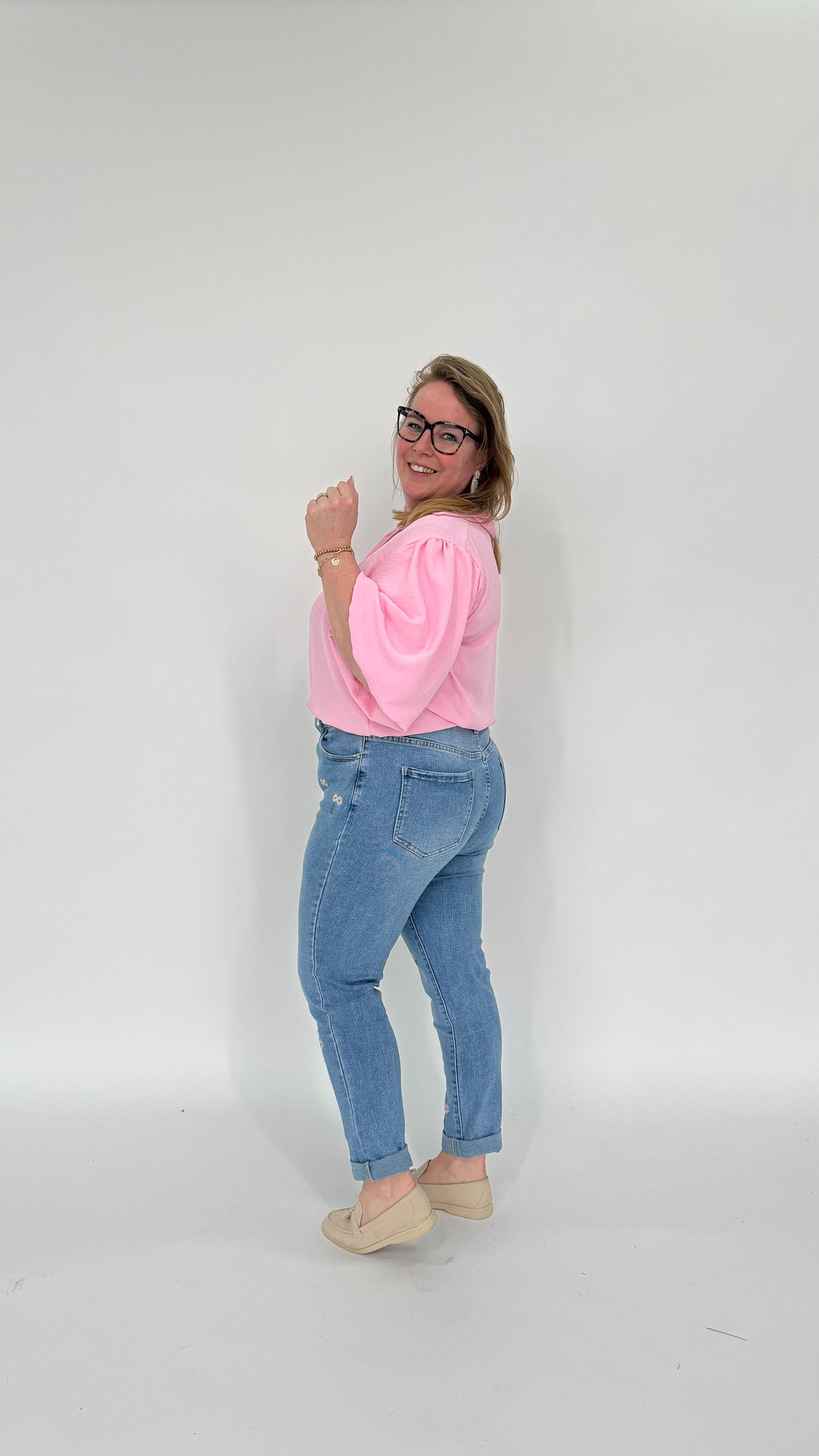 BLOUSE MET BALLON MOUW - 1984