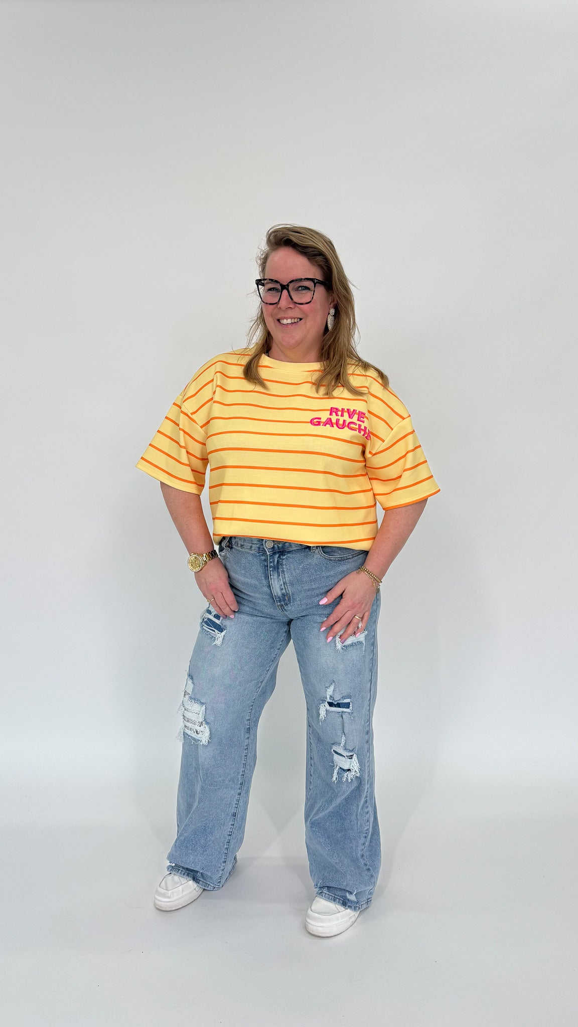 RIVE GAUCHE JOGGER T-SHIRT - 1989