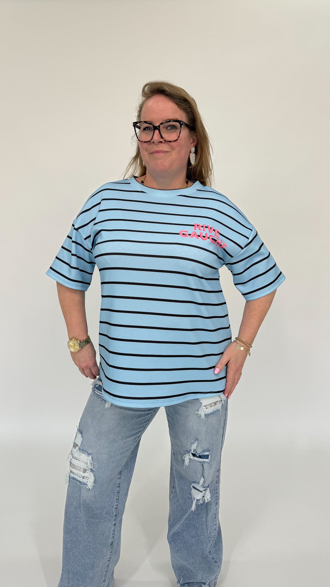 RIVE GAUCHE JOGGER T-SHIRT - 1989