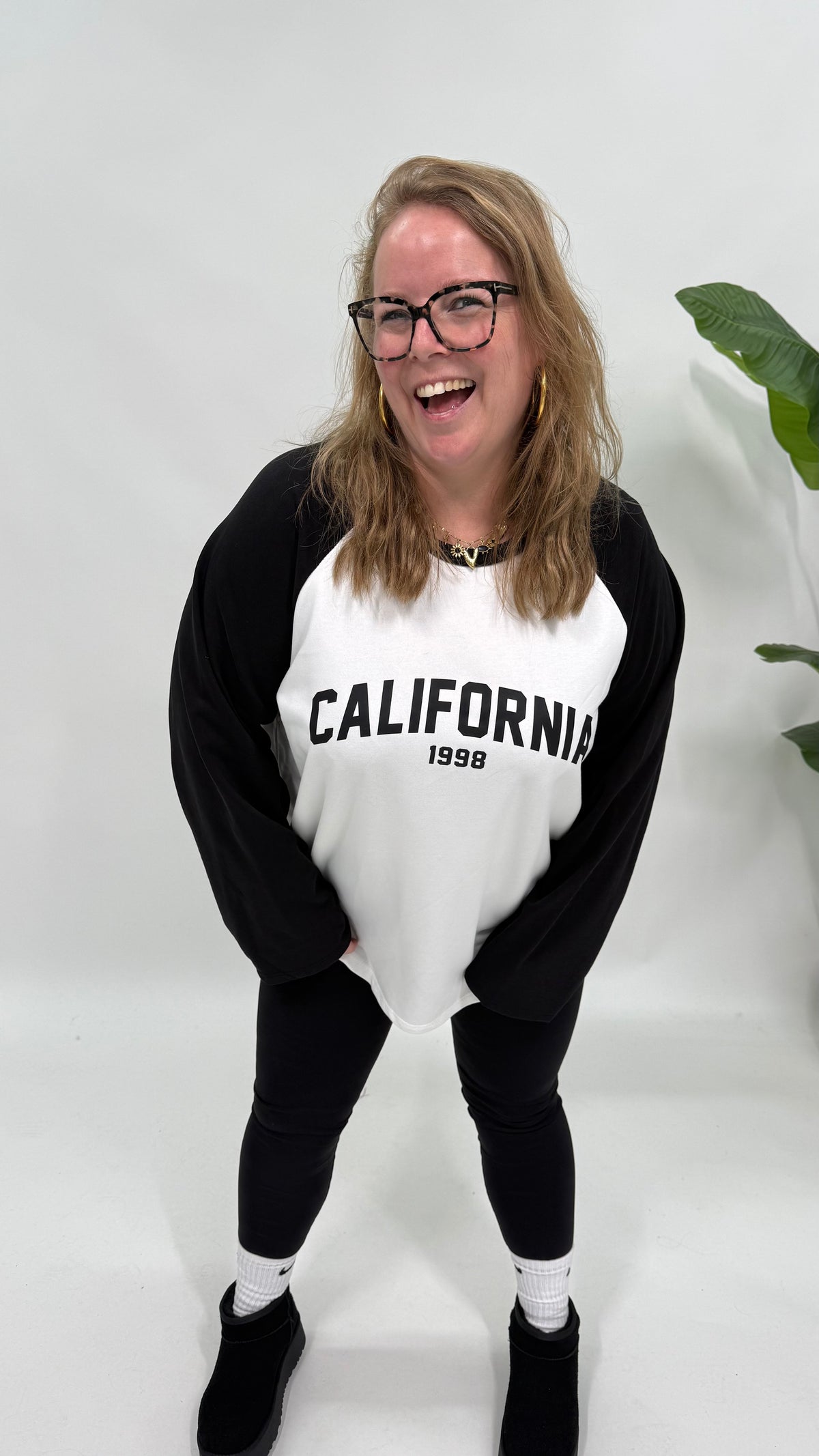 CALIFORNIA BASEBALL SWEATER ZWART