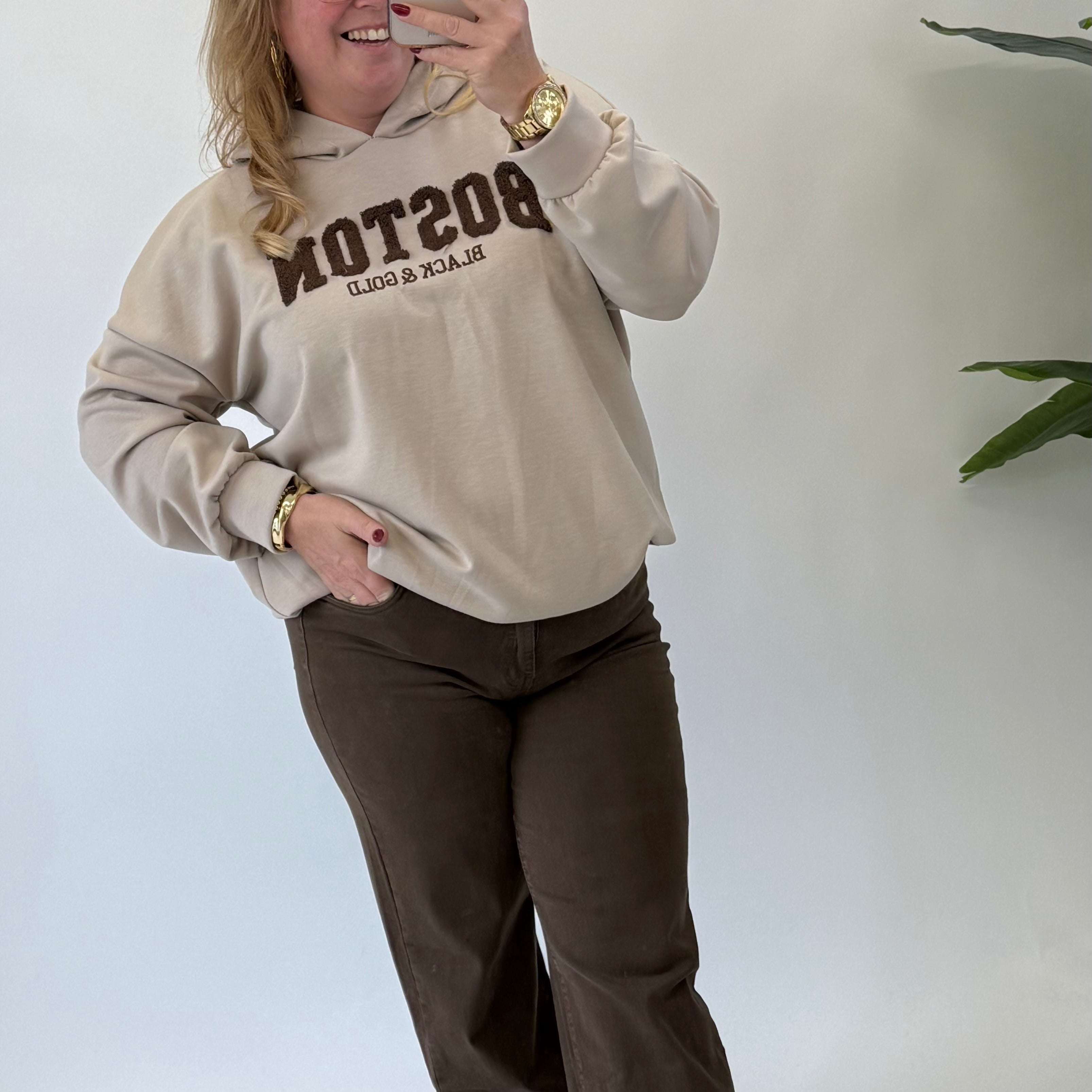 BOSTON SWEATER HOODIE - 1740