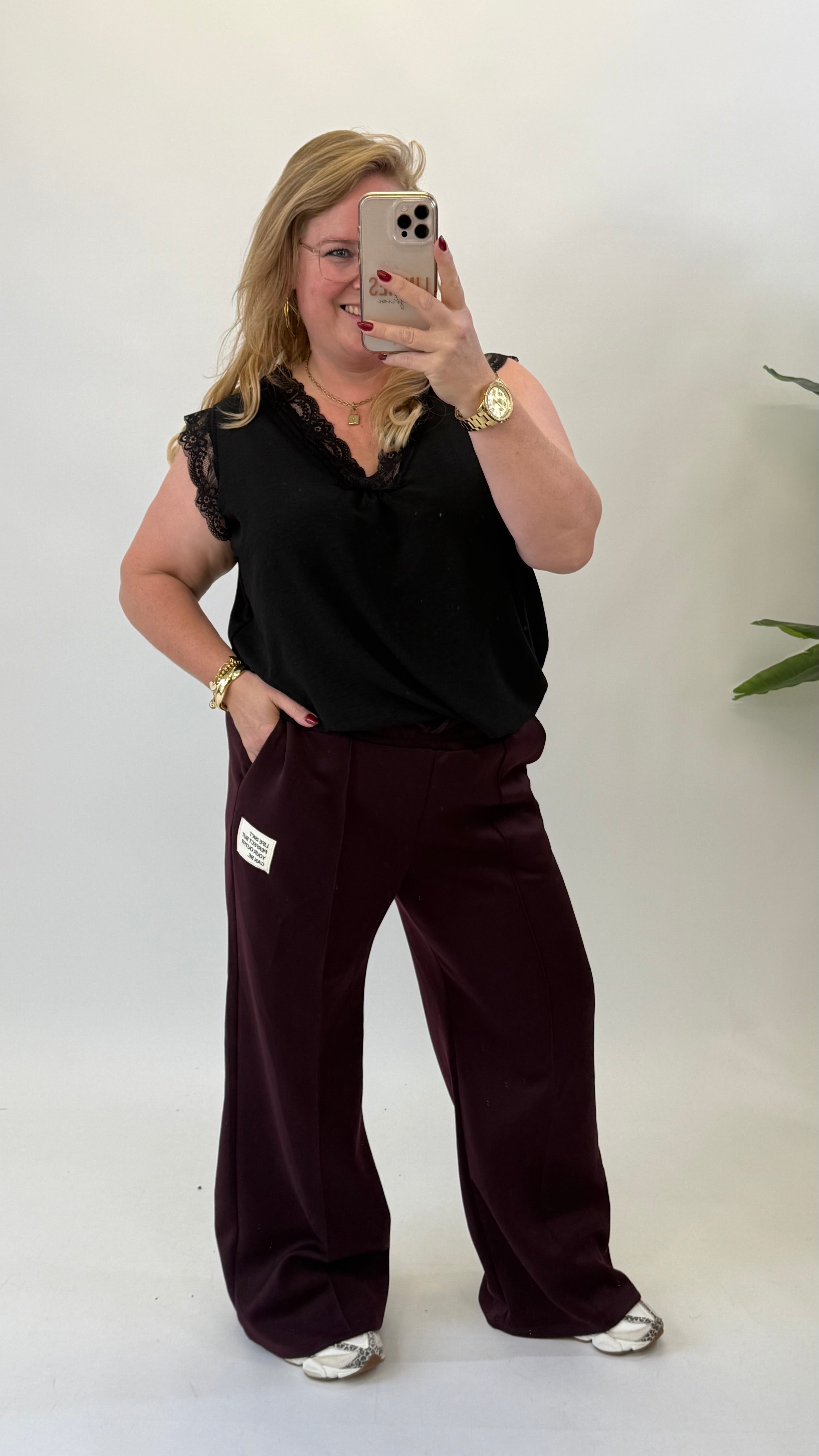 DAMEN REISEHOSE (36 bis 52) - TAUPE