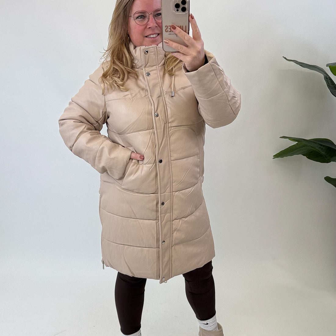 BO DENIM WESTE (38 BIS 50) - SCHWARZ