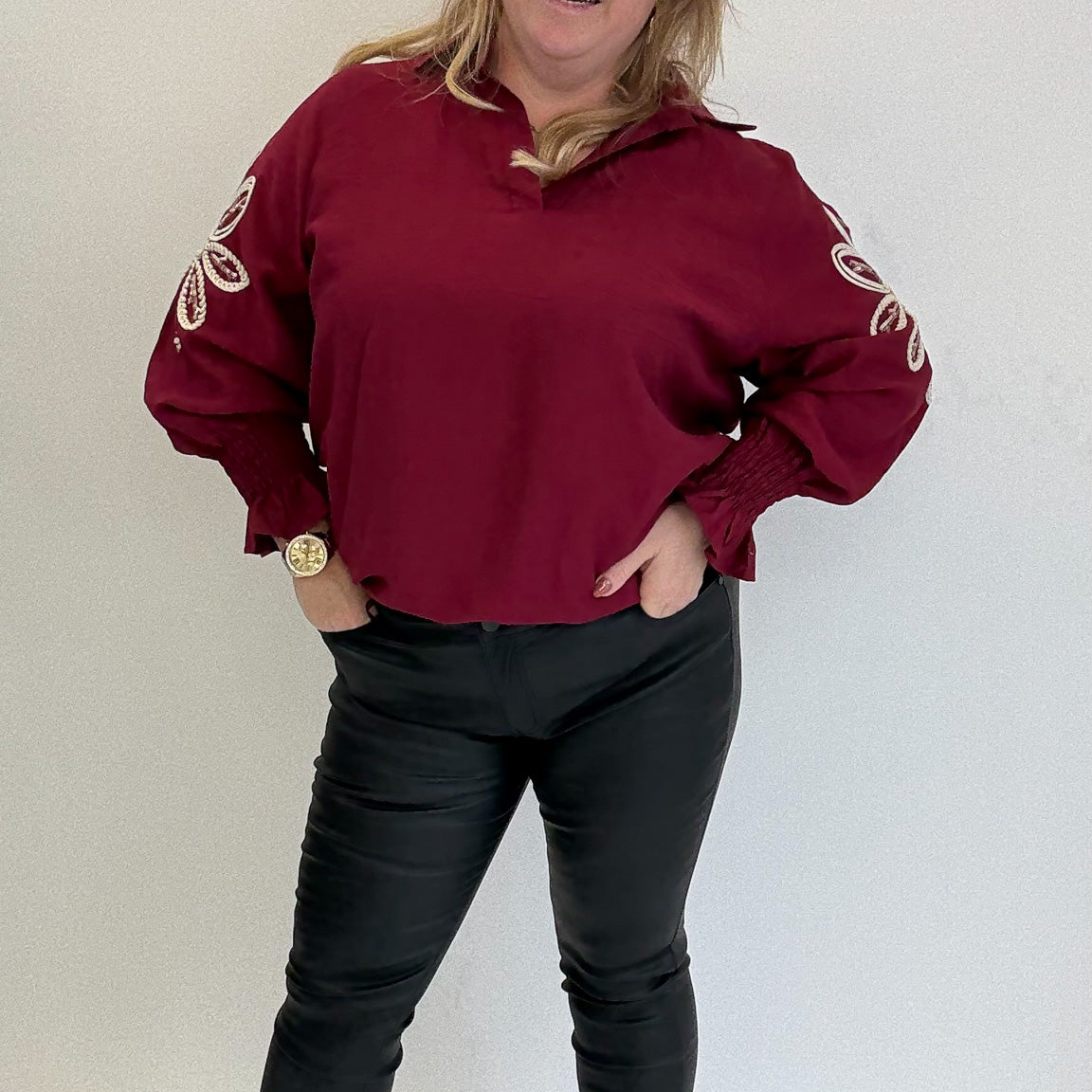 MOM WIDE LEG JEANS MERK GOODIES DJ2456 (40 bis 48) - GRAU