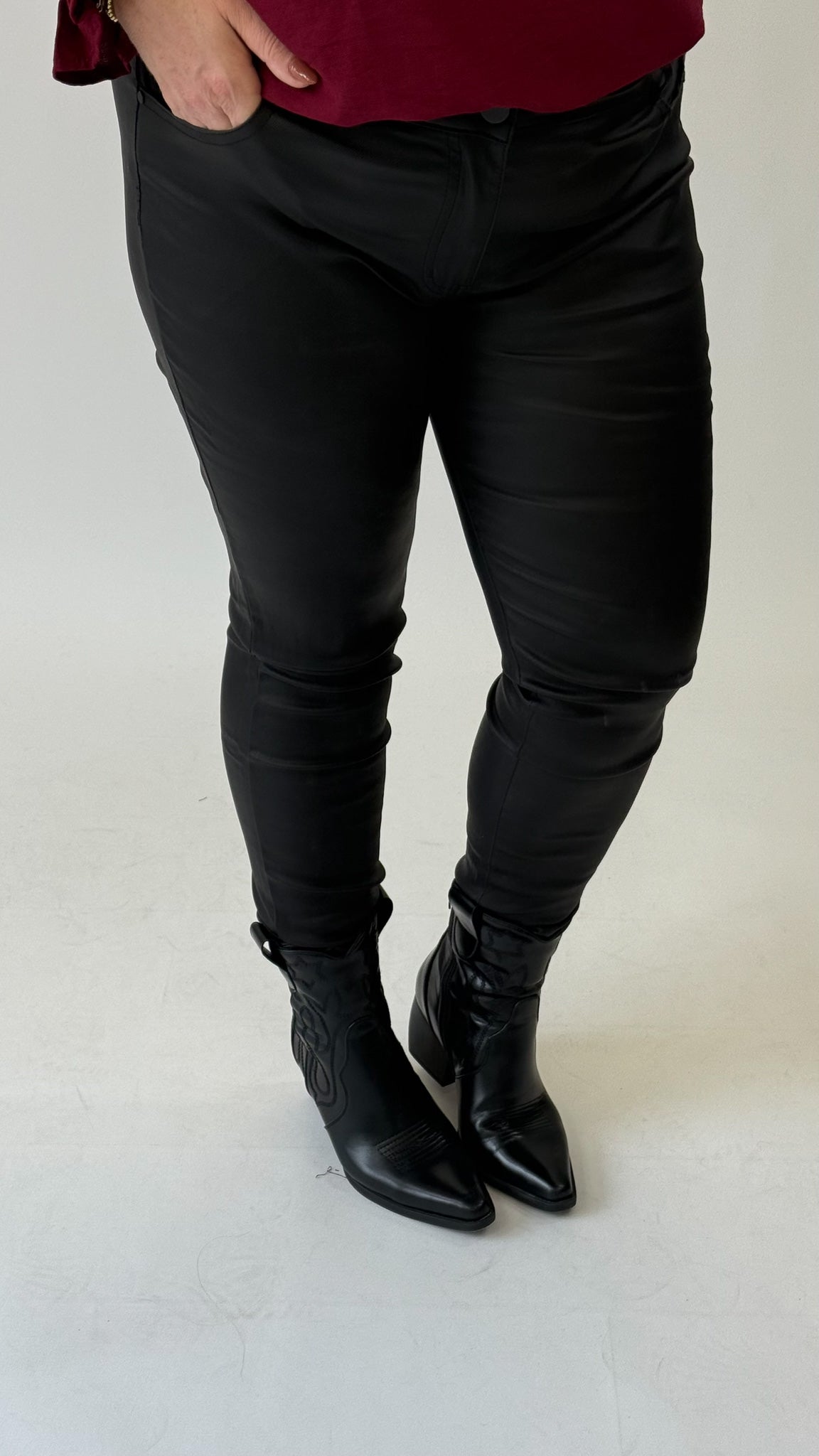 MOM WIDE LEG JEANS MERK GOODIES DJ2456 (40 bis 48) - GRAU