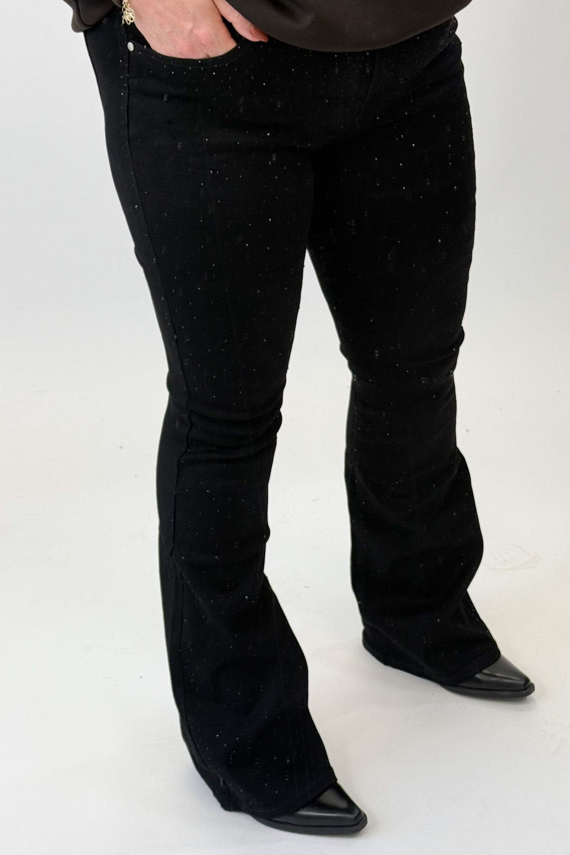 MOM WIDE LEG JEANS MERK GOODIES DJ2456 (40 bis 48) - GRAU