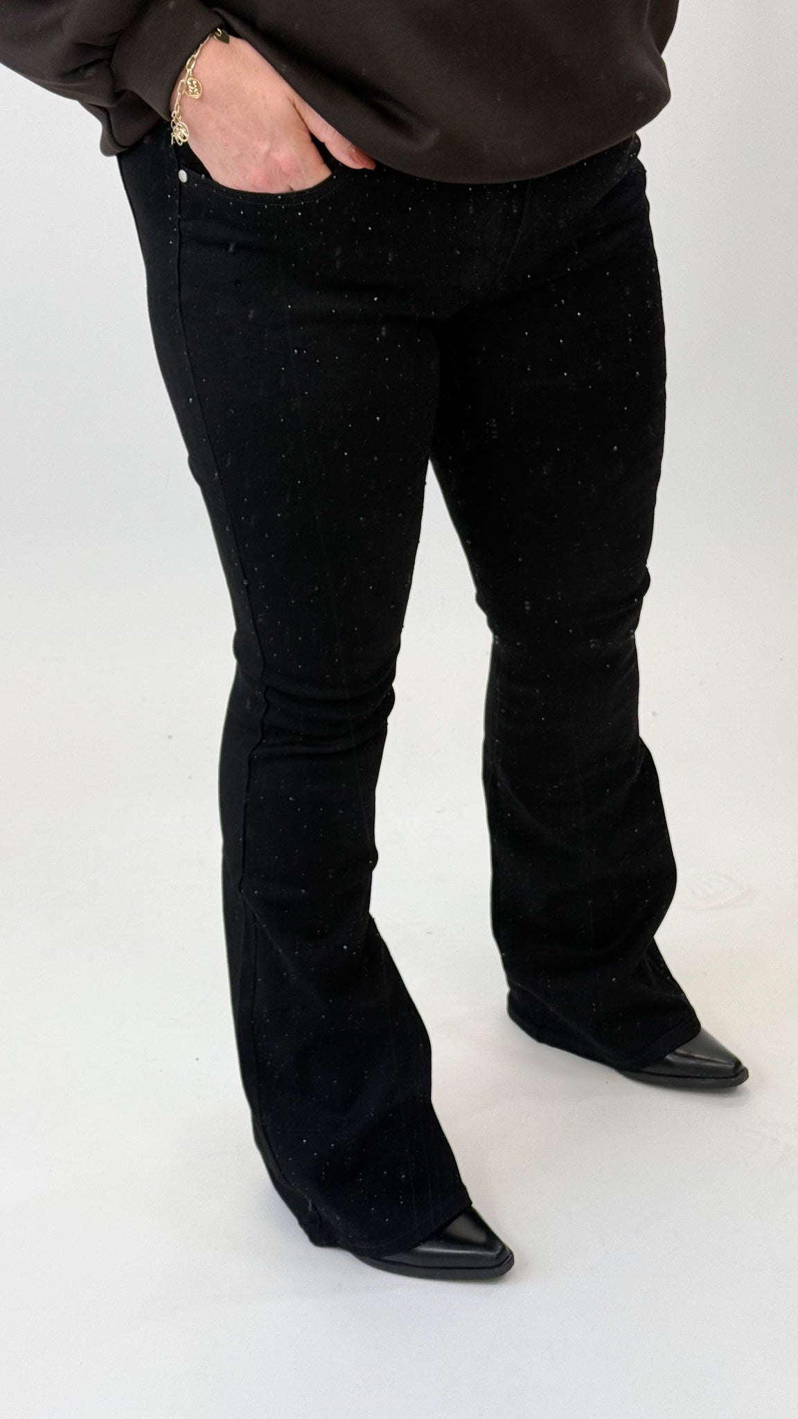 MOM WIDE LEG JEANS MERK GOODIES DJ2456 (40 bis 48) - GRAU