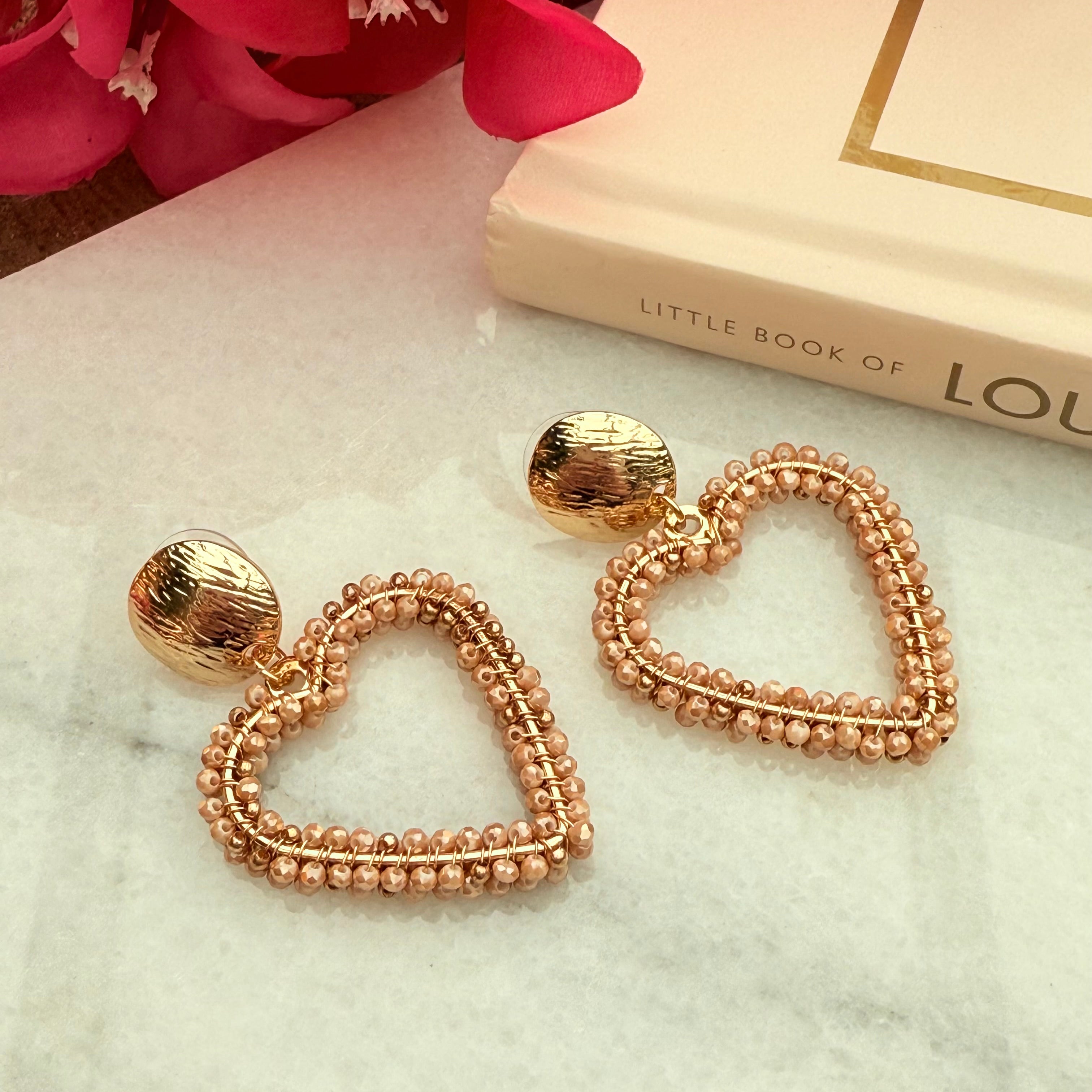 OVAALE STEINOHRRINGE - 2 KLAR