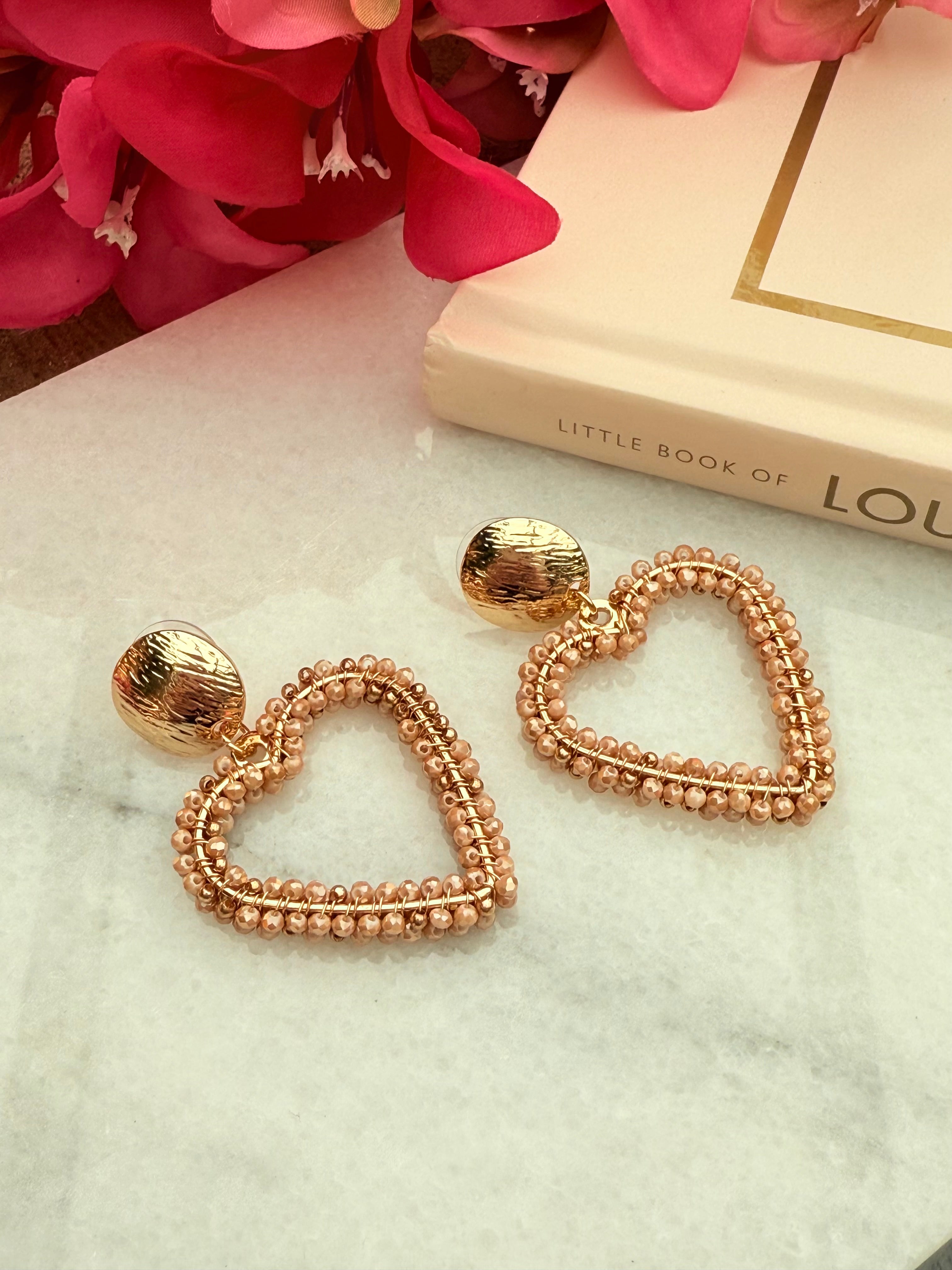 OVAALE STEINOHRRINGE - 2 KLAR