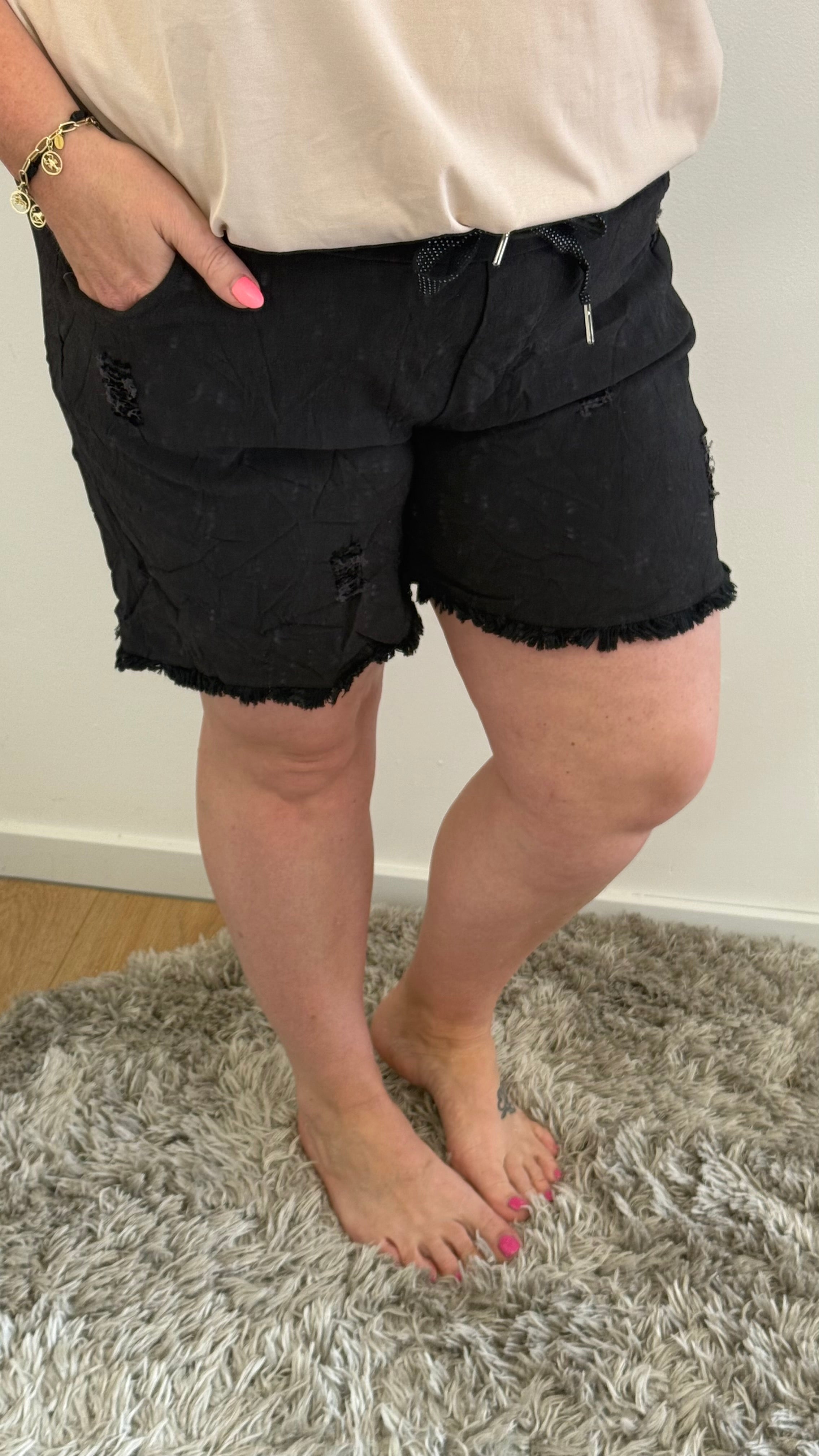 KURZE HOSE MIT PRINT (42 B/M 48+) - 6 KLEID