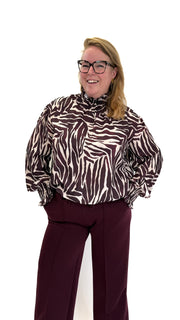 ZEBRA TURTLE TOP -1827