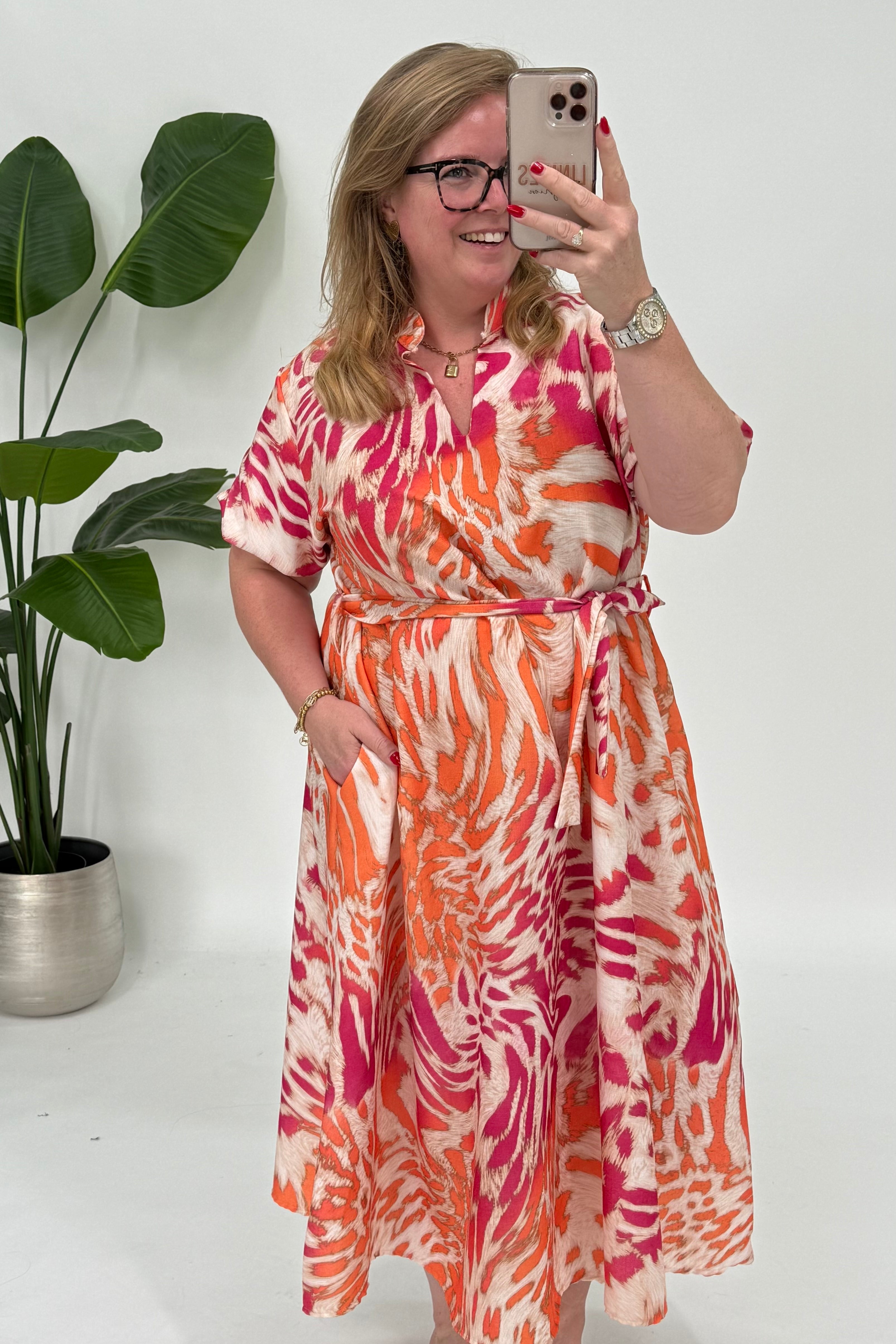 CLASSIE COLOR JURK - 2091