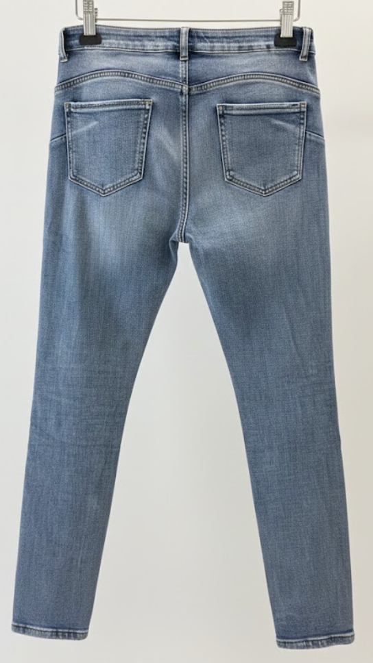 MOM WIDE LEG JEANS MERK GOODIES DJ2456 (40 bis 48) - GRAU