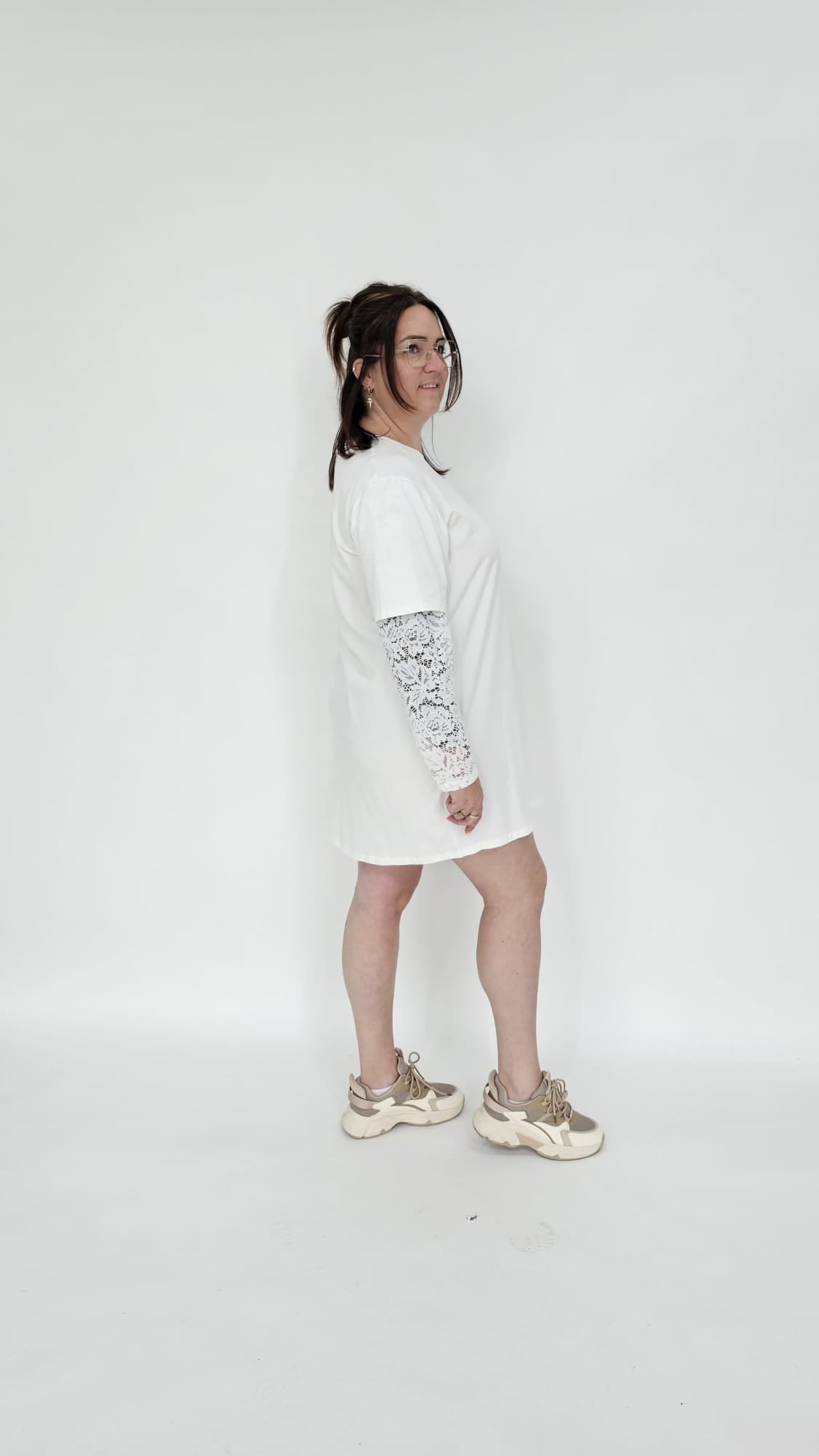 T-SHIRT JURK KANT - 2081