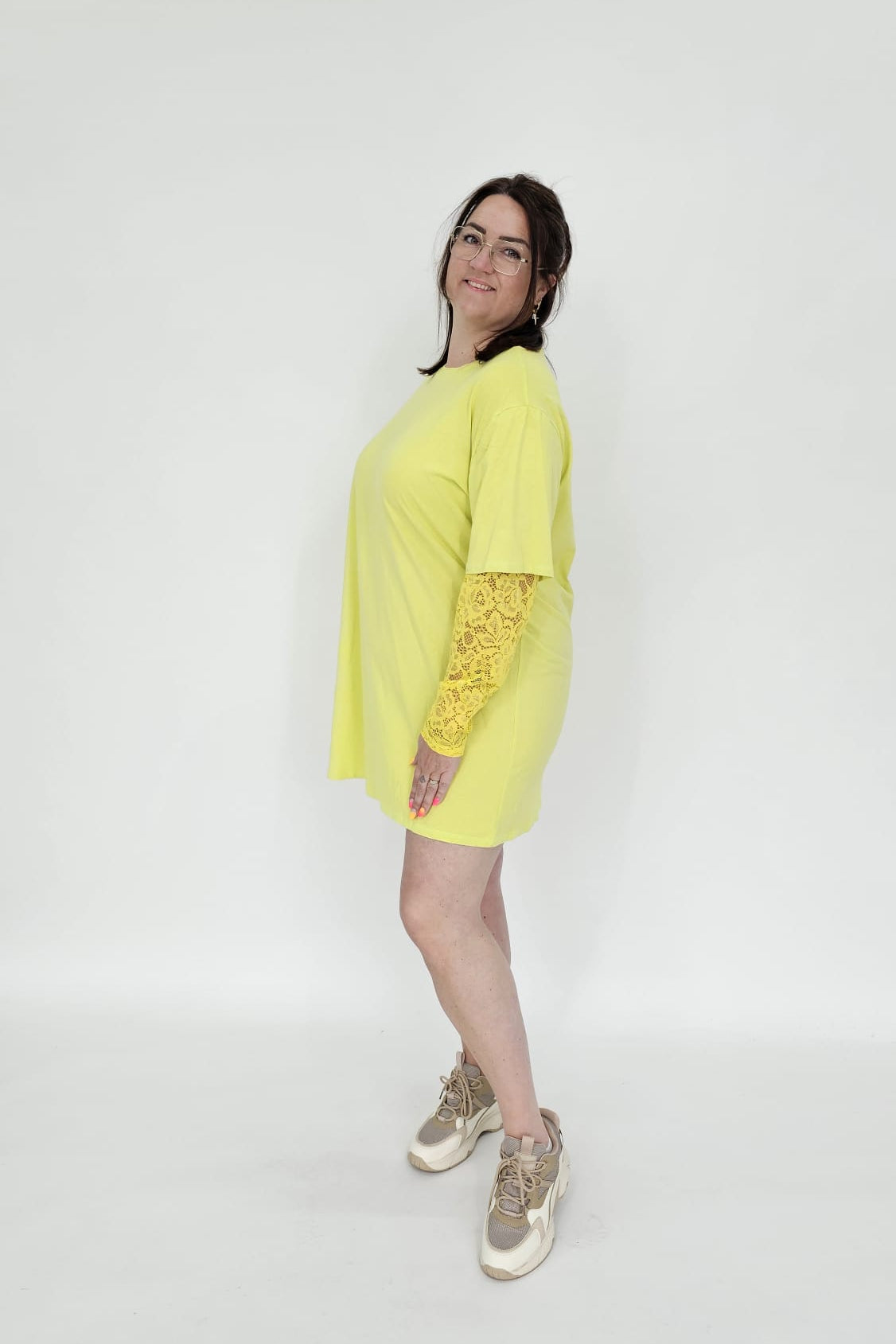 T-SHIRT JURK KANT - 2081