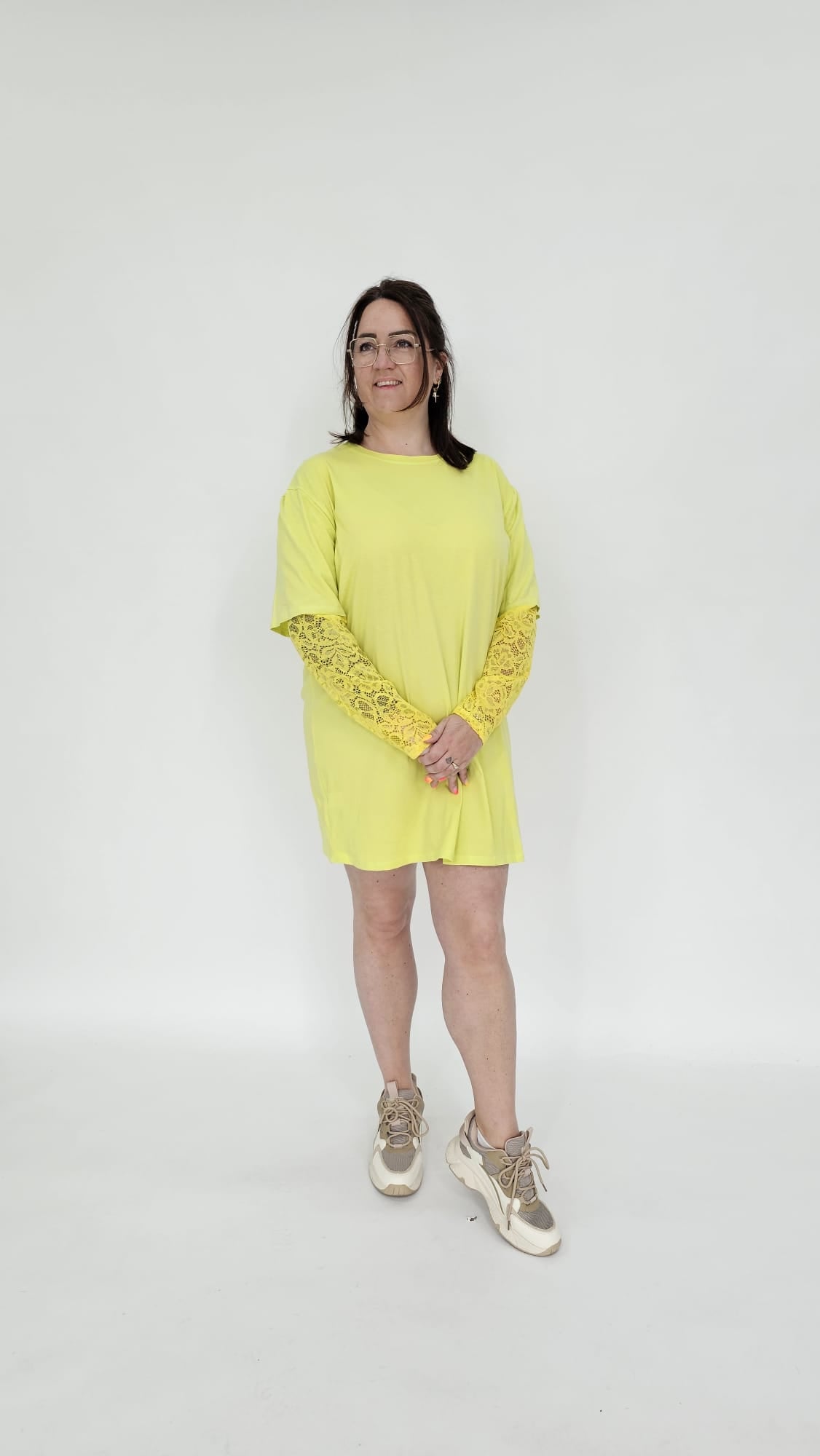 T-SHIRT JURK KANT - 2081