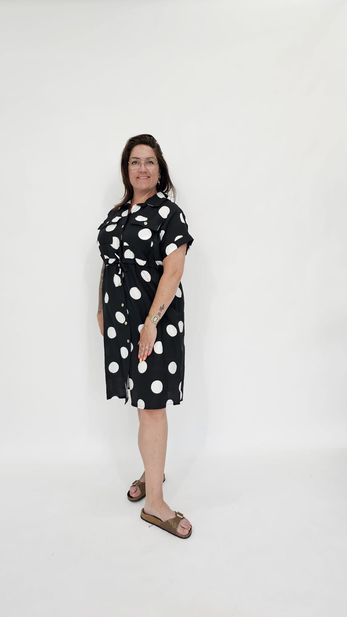 DOTS BLOUSE JURK - 2088