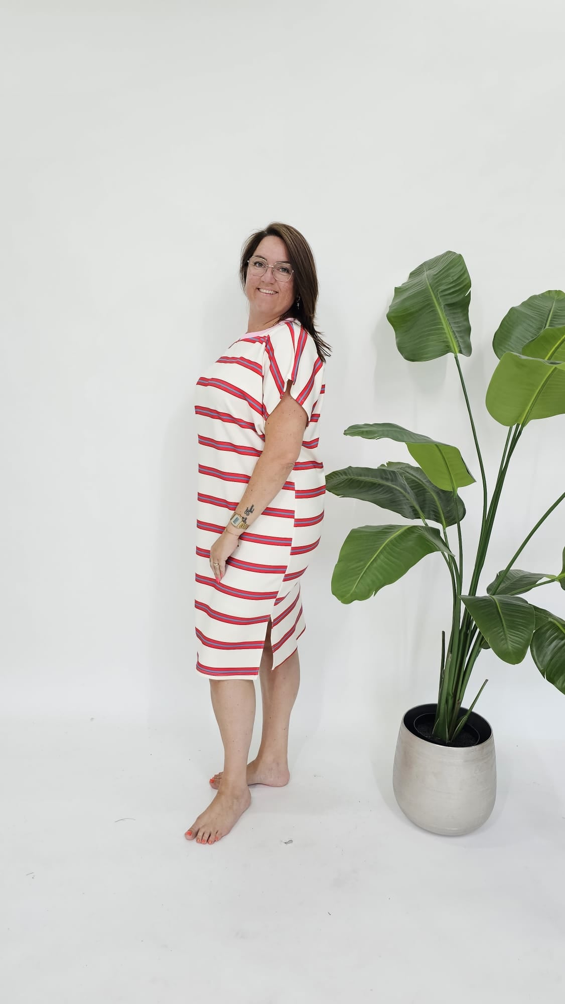 MOOIJ T-SHIRT JURK - 2127