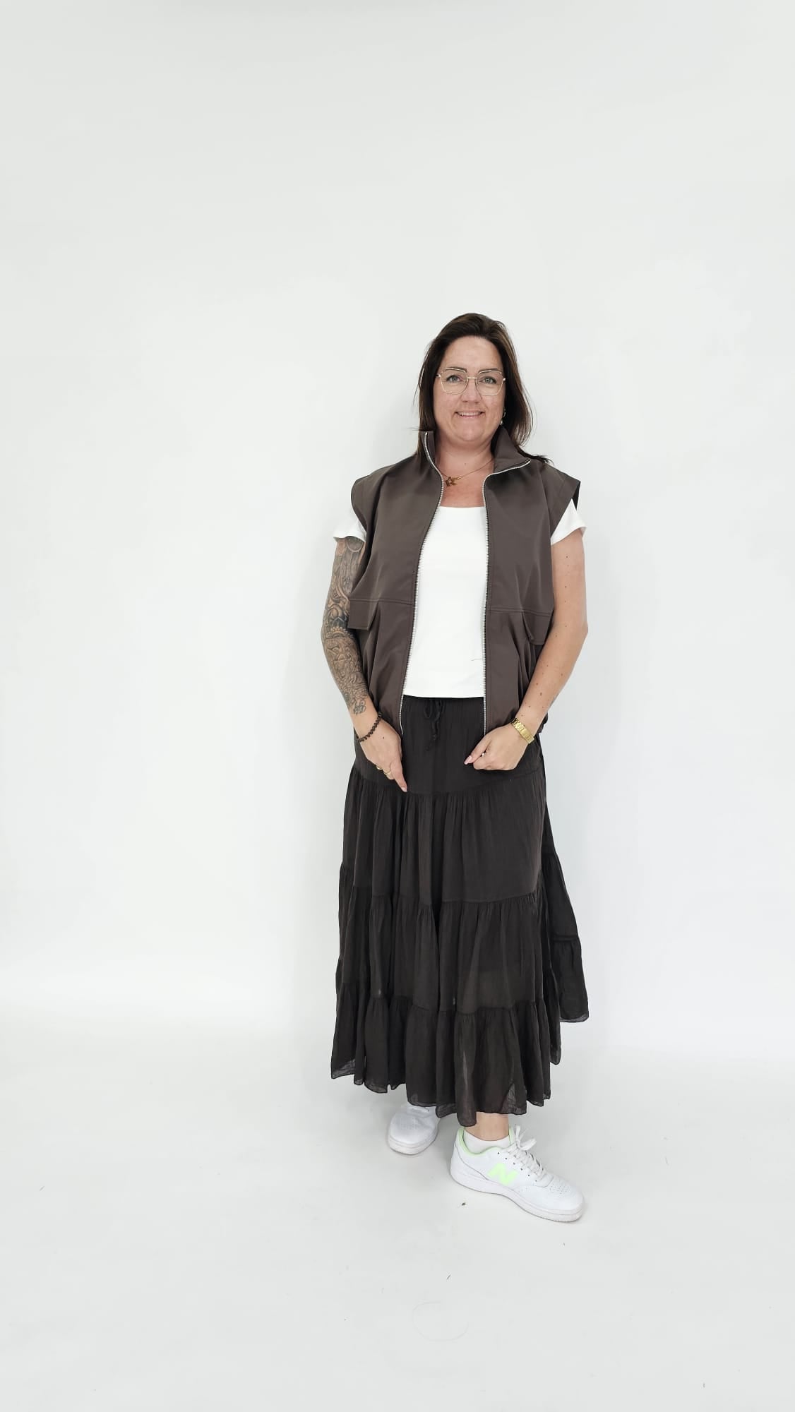BOMBER GILET - 2063