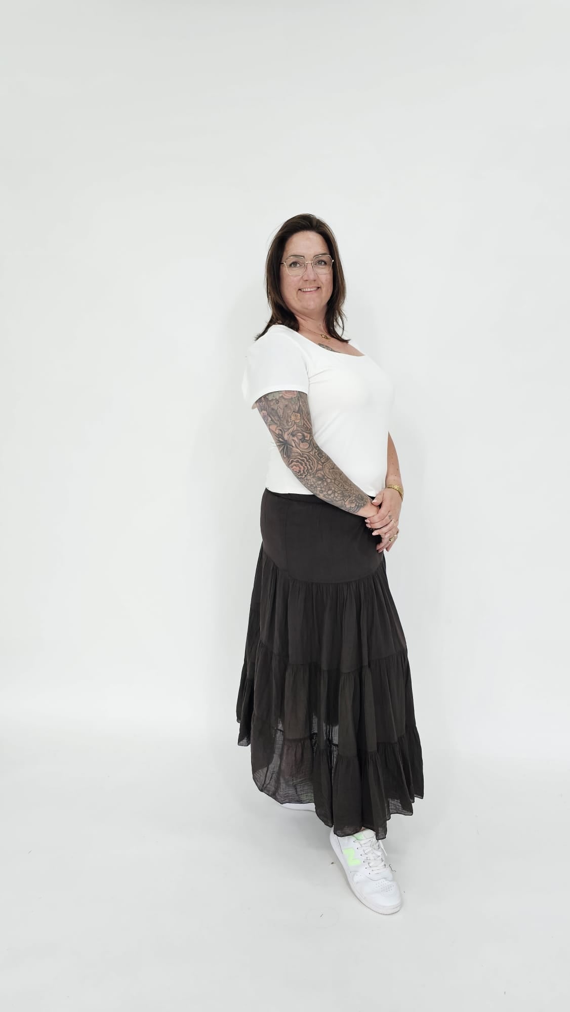 KATOENEN MAXI ROK - 2103
