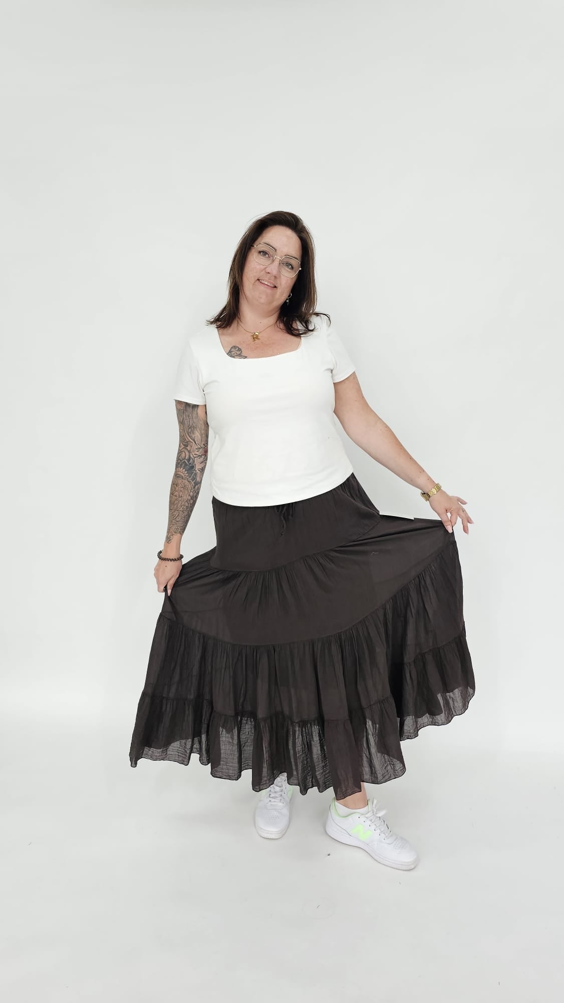 KATOENEN MAXI ROK - 2103