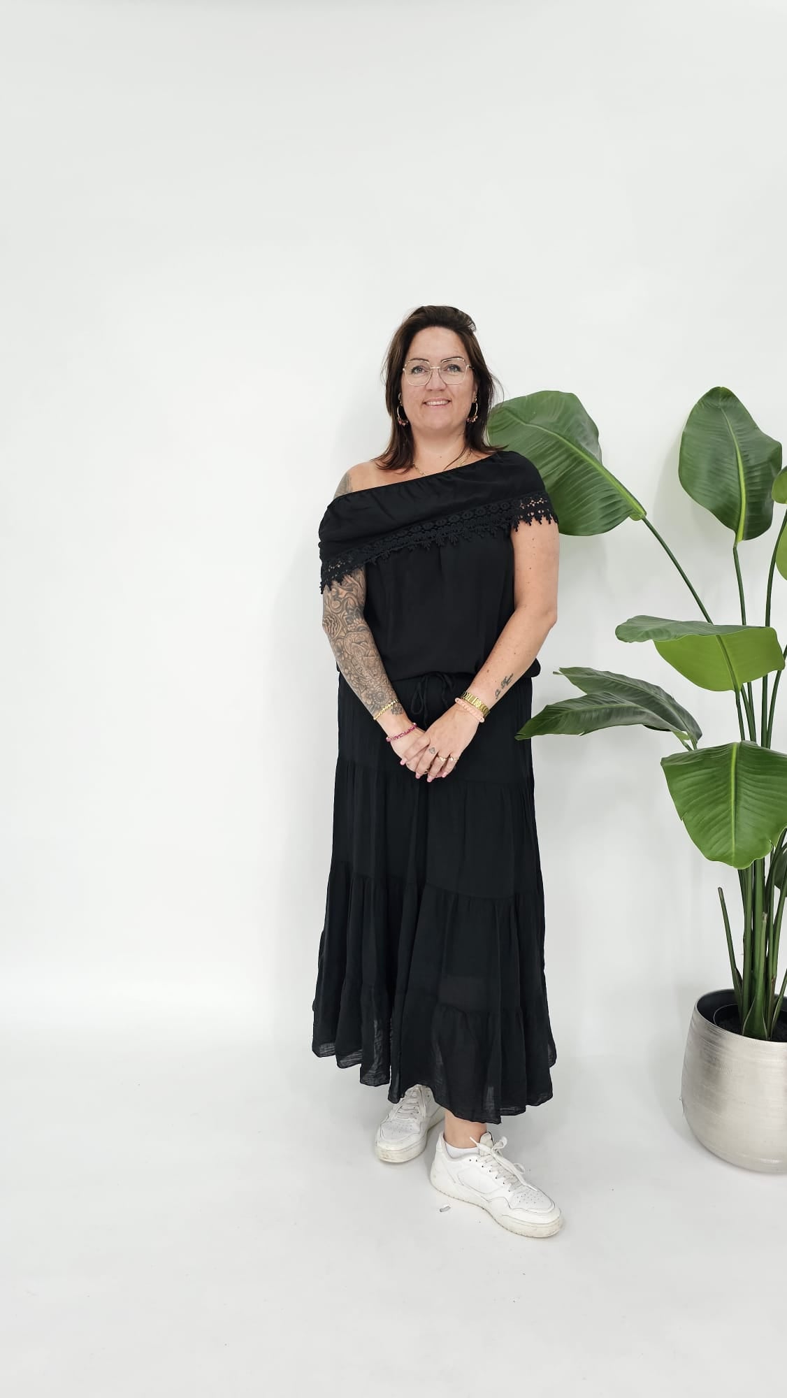 KATOENEN MAXI ROK - 2103