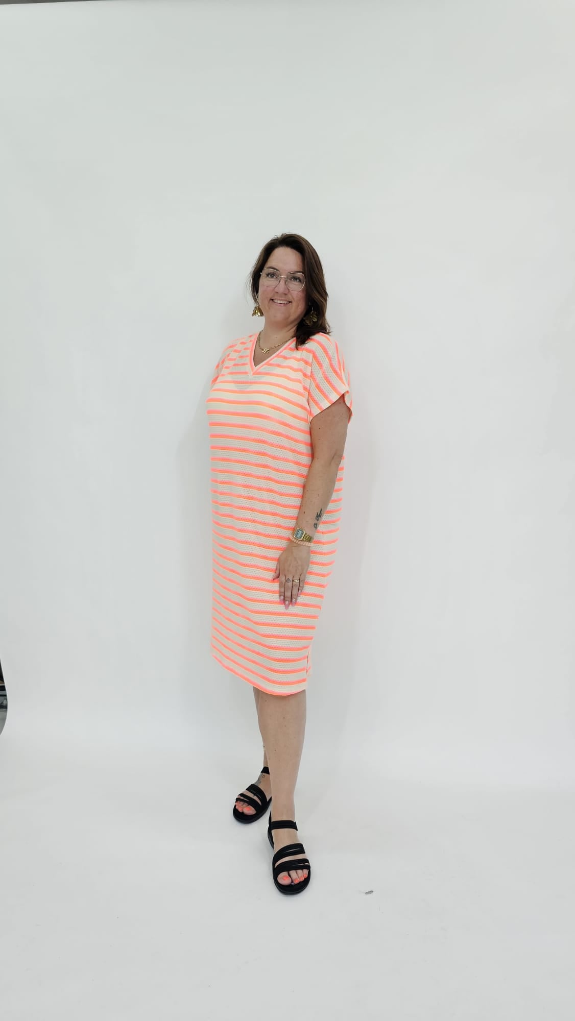 SUMMER BEACH STREEP JURK - 2112