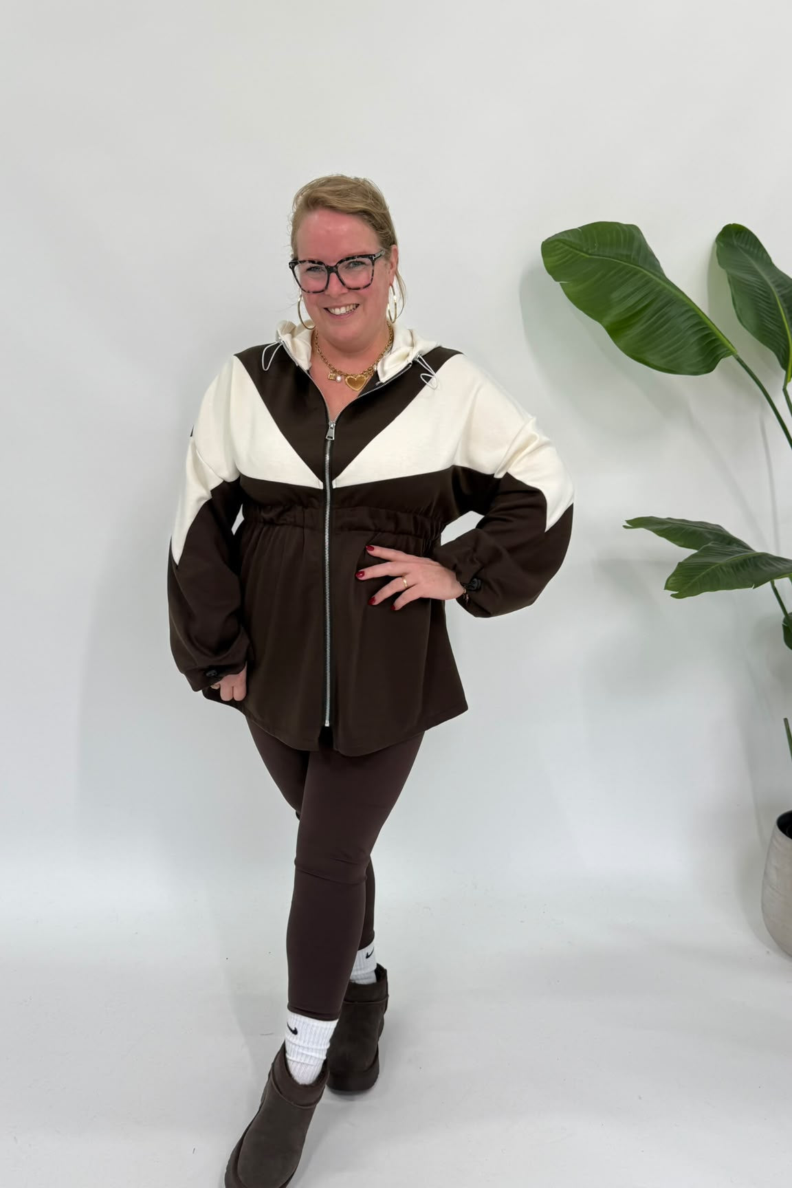 JOGGER JAS/TUNIEK ESPRESSO