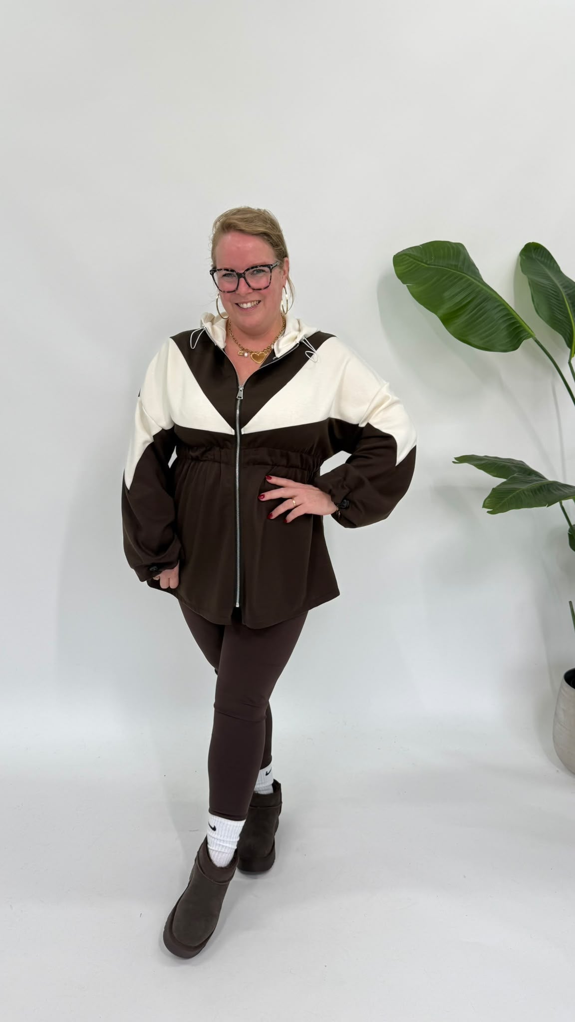 JOGGER JAS/TUNIEK ESPRESSO