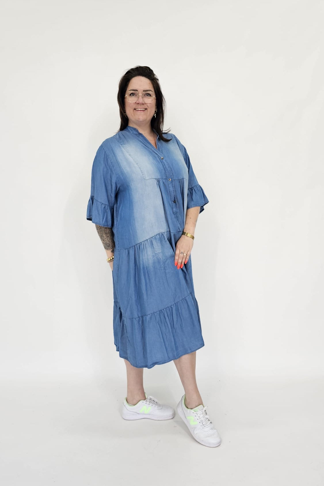 DENIM LOOK JURK - 2032