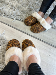 Pantoffel ARIA - LEOPARD