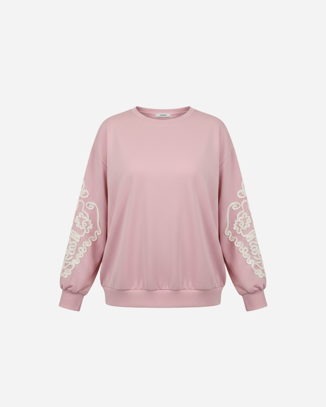 BORDUUR MOUW SWEATER - 1908