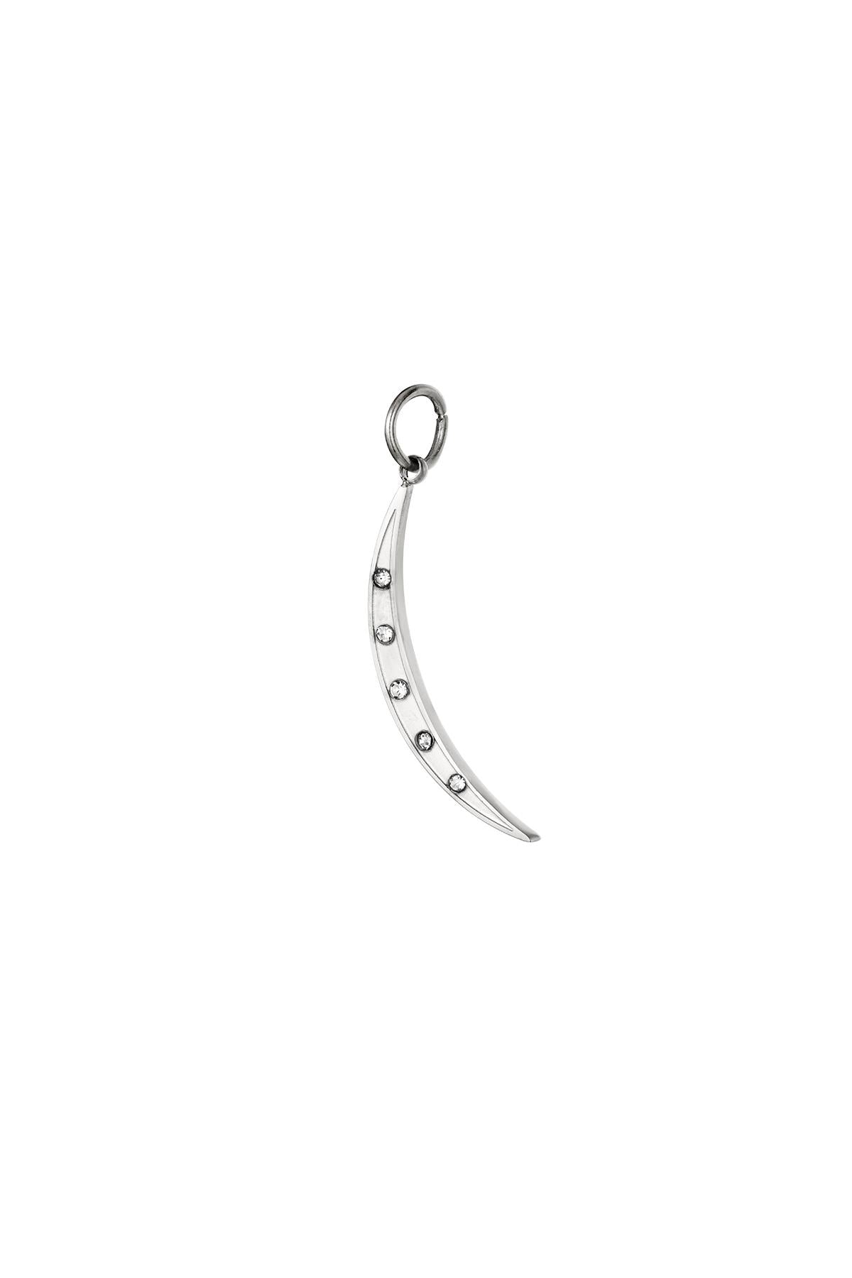HALBMOND RING - ZILVER